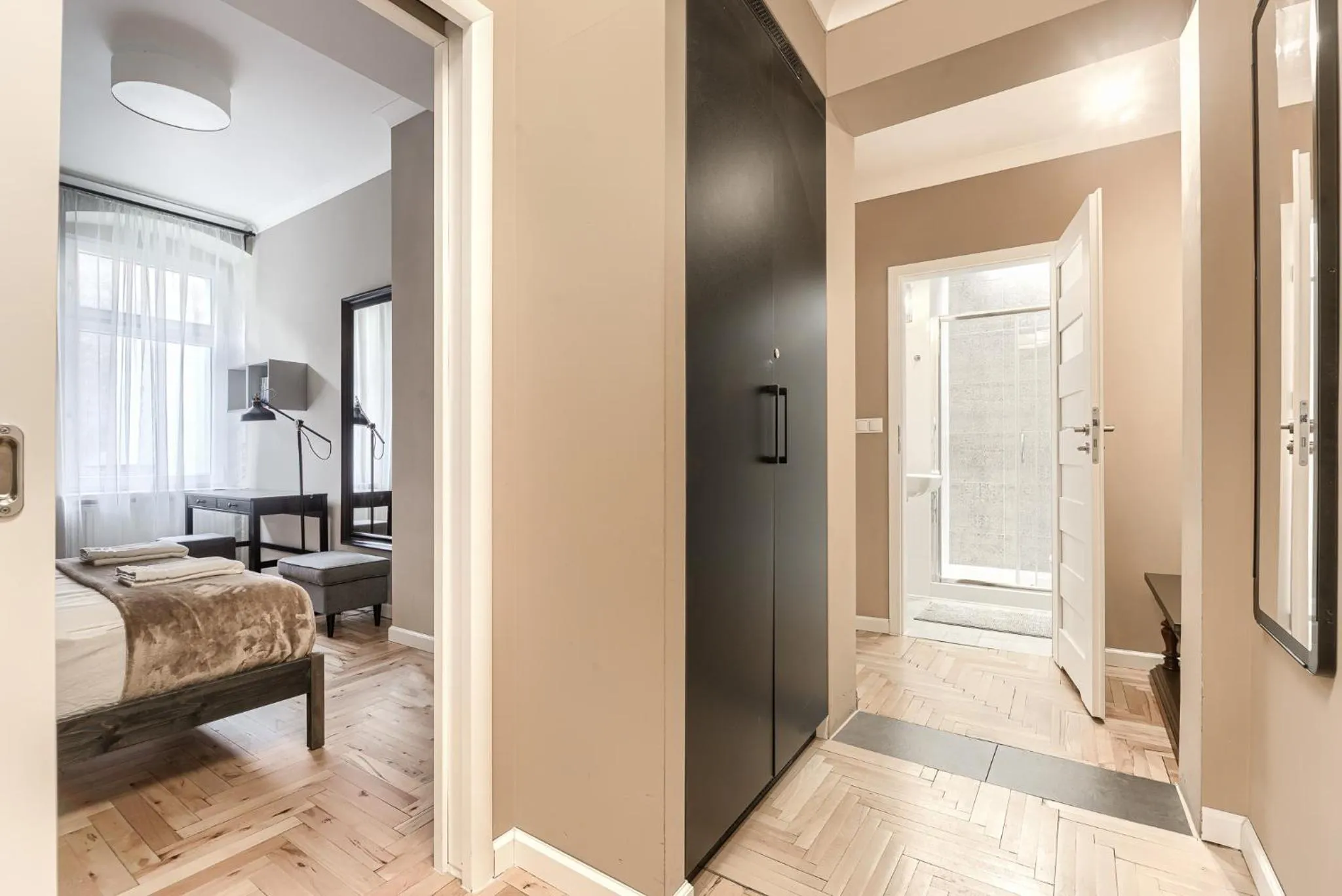 Facade/entrance, Bed in MARGI Nell Apartament