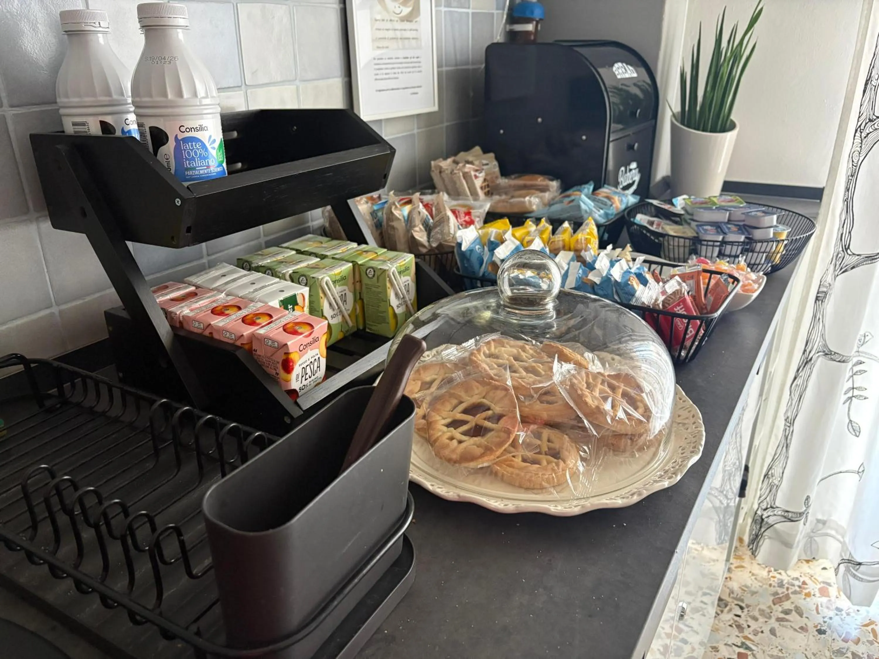 Food and drinks in B&B Residence Armonia Sulmona