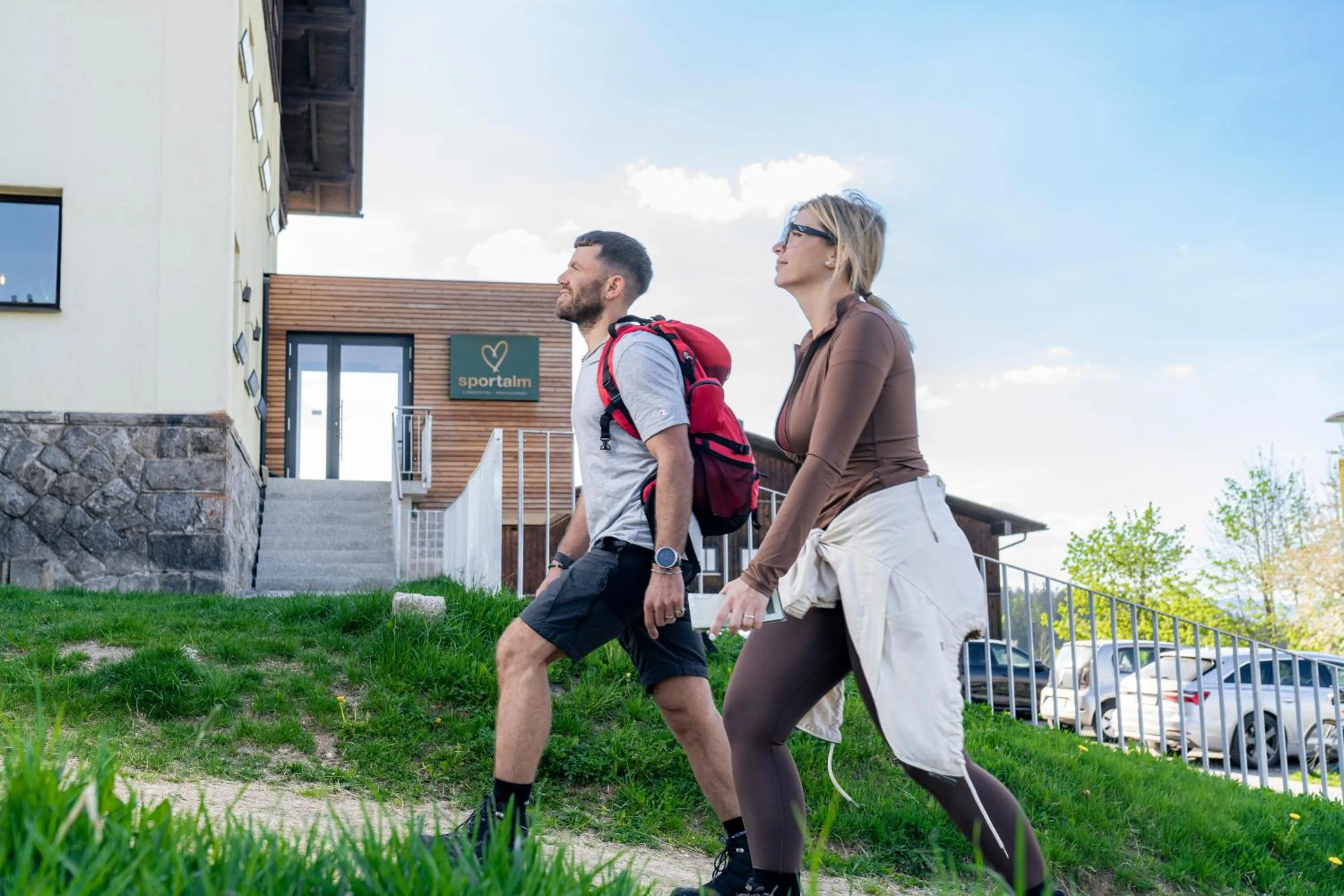 Property building in Landhotel Sportalm