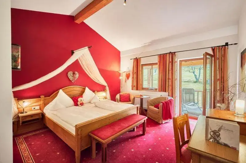 Deluxe Double Room with Balcony in Landhotel Sportalm Deluxe Double Room with Balcony in Landhotel Sportalm