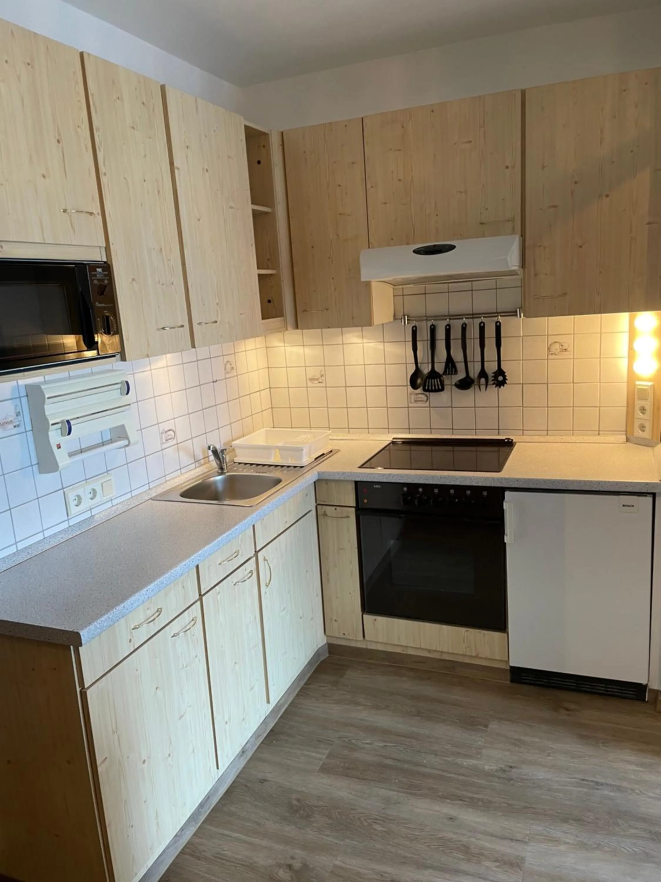 kitchen in Landhotel Sportalm