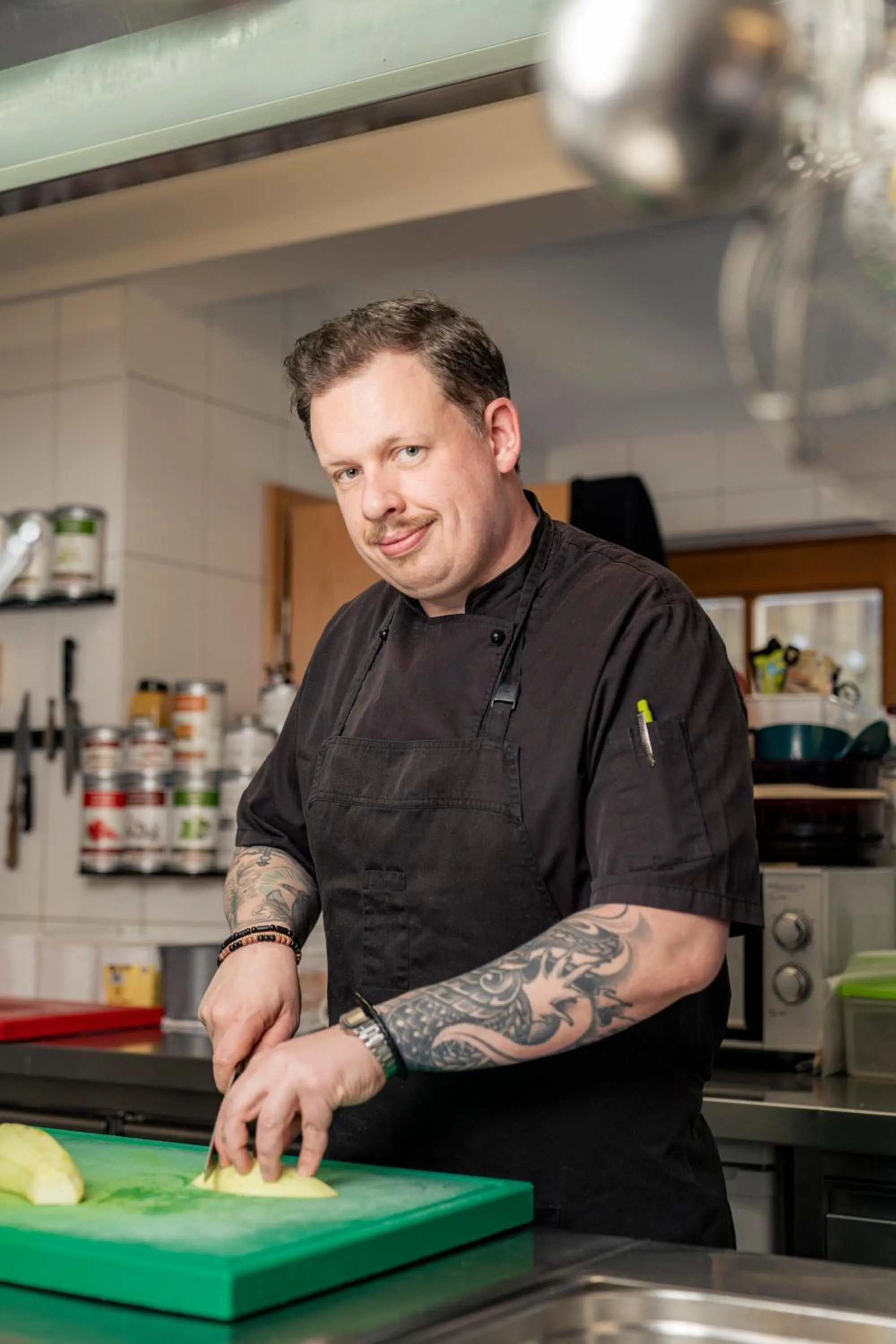 kitchen in Landhotel Sportalm
