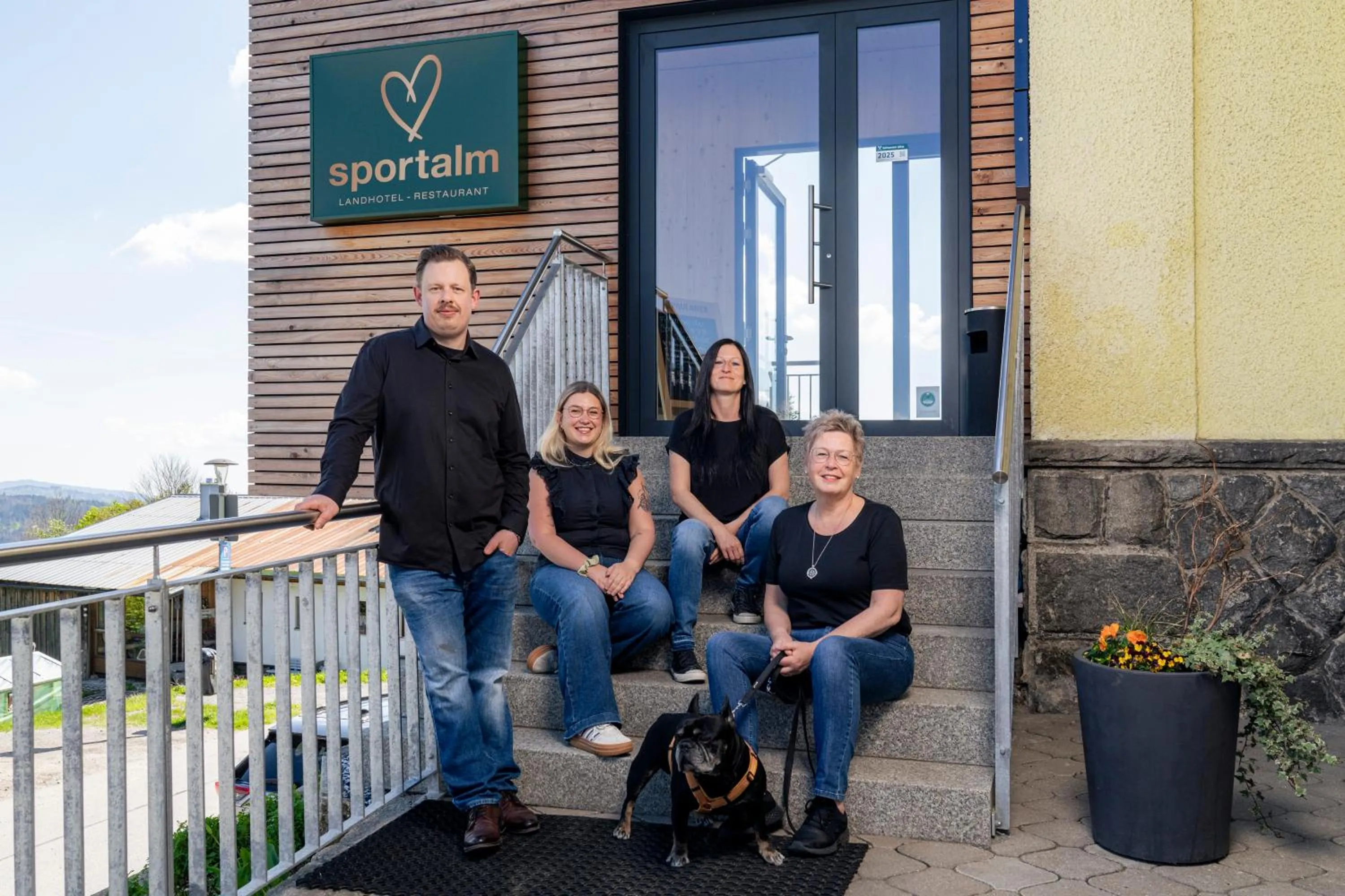 Property building in Landhotel Sportalm