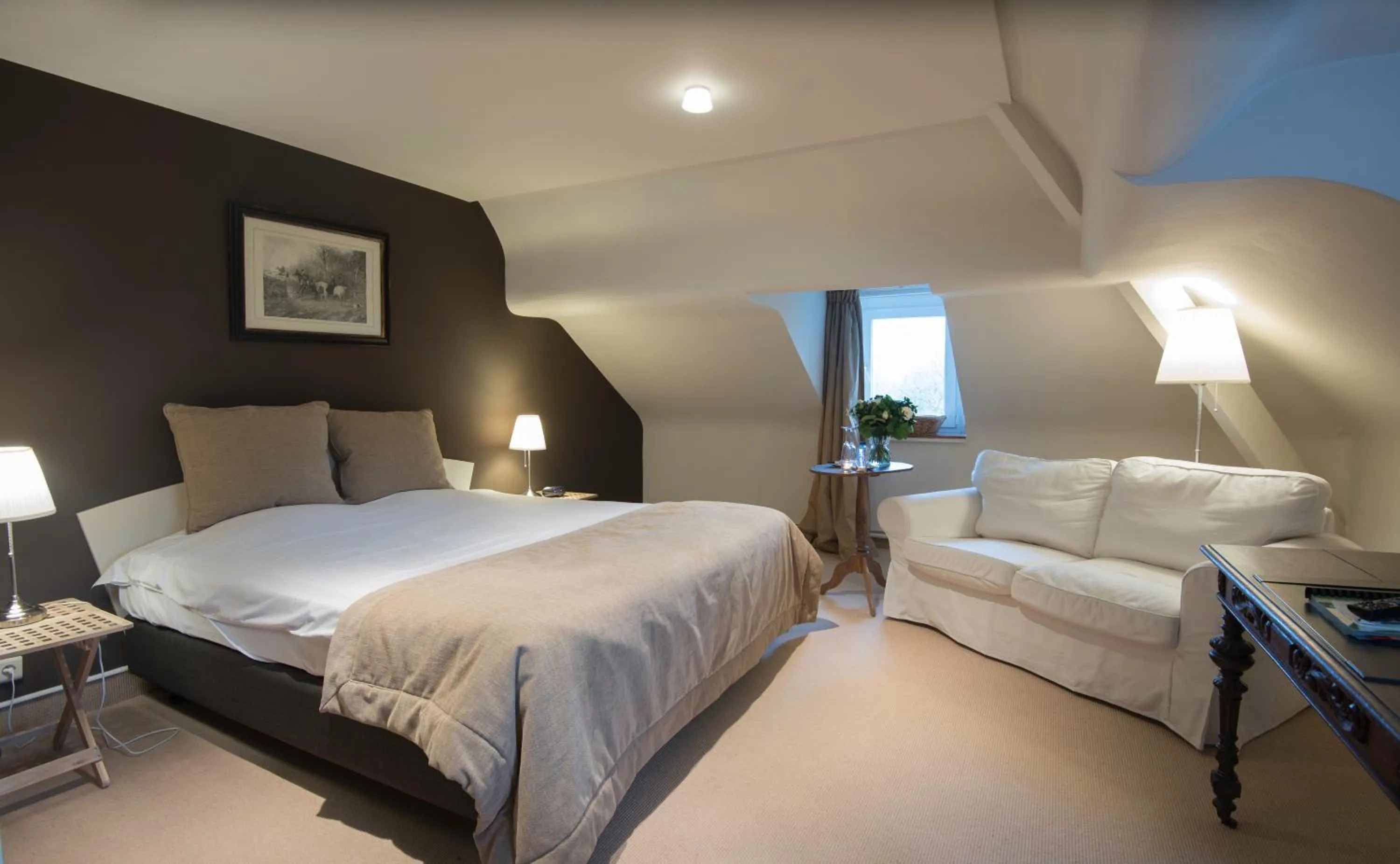 Decorative detail, Bed in Hotel Hippocampus