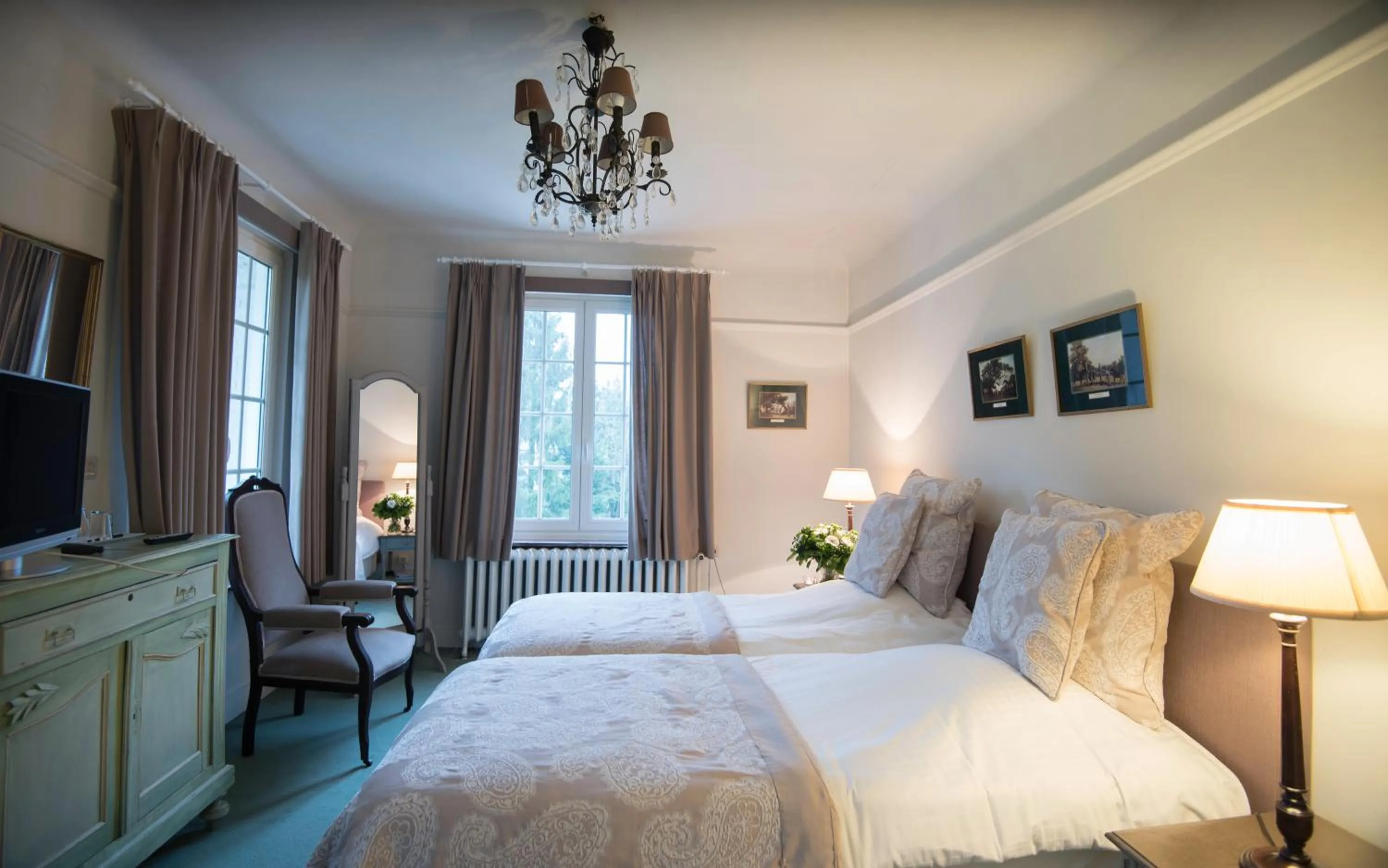 Decorative detail, Bed in Hotel Hippocampus