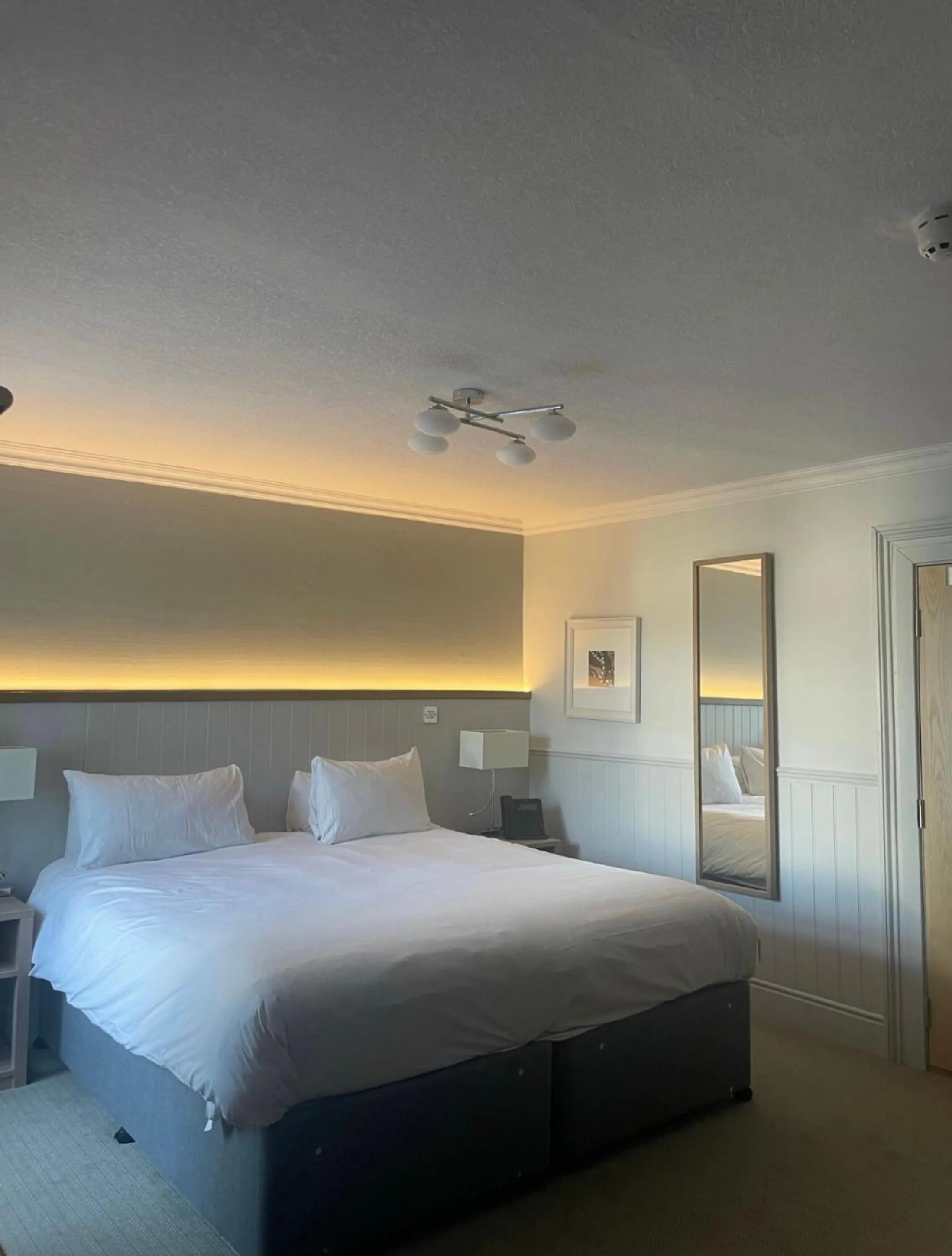 Bed in Trearddur Bay Hotel