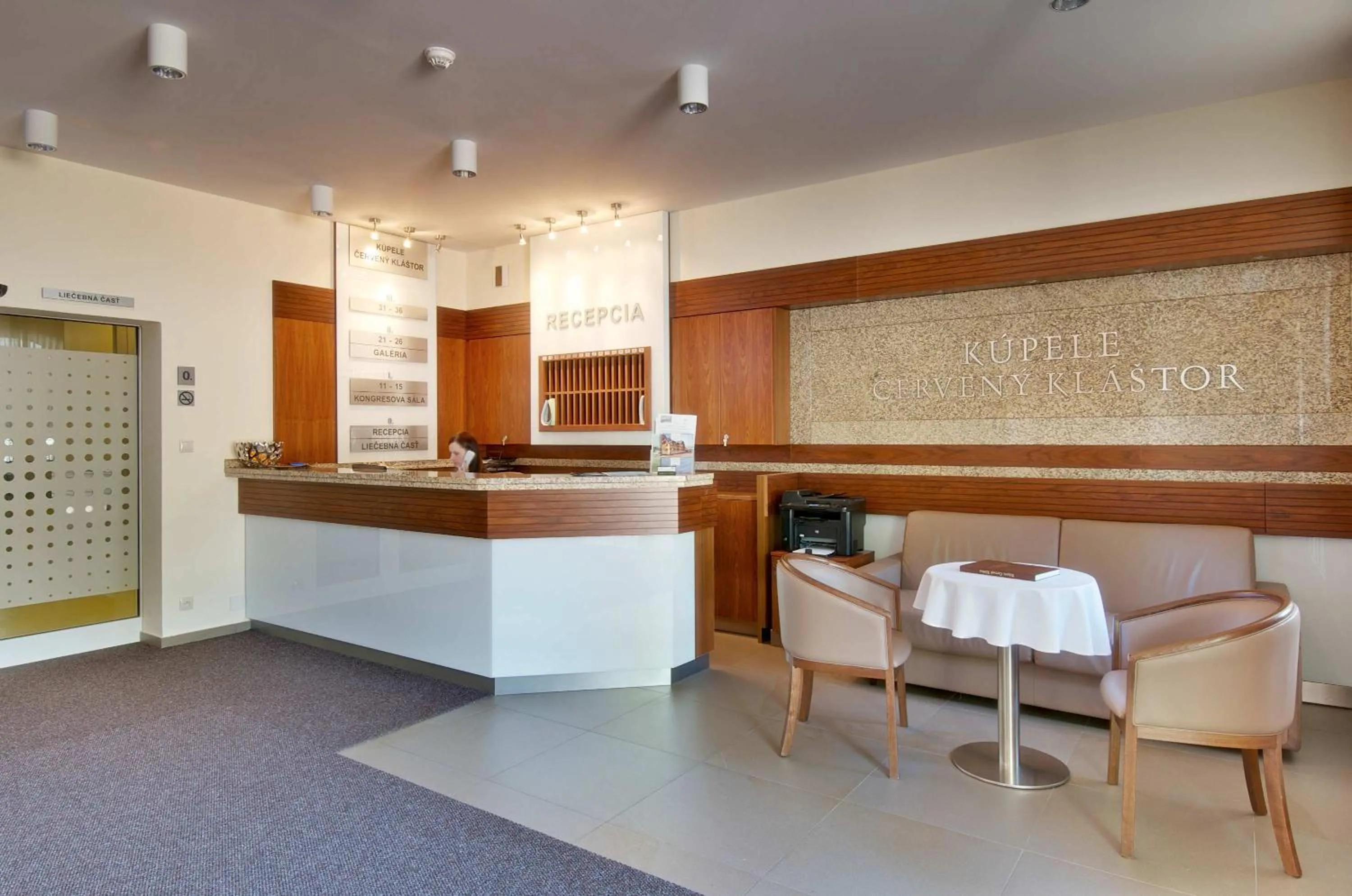 Area and facilities in Dom zdravia - KÚPELE PIENINY