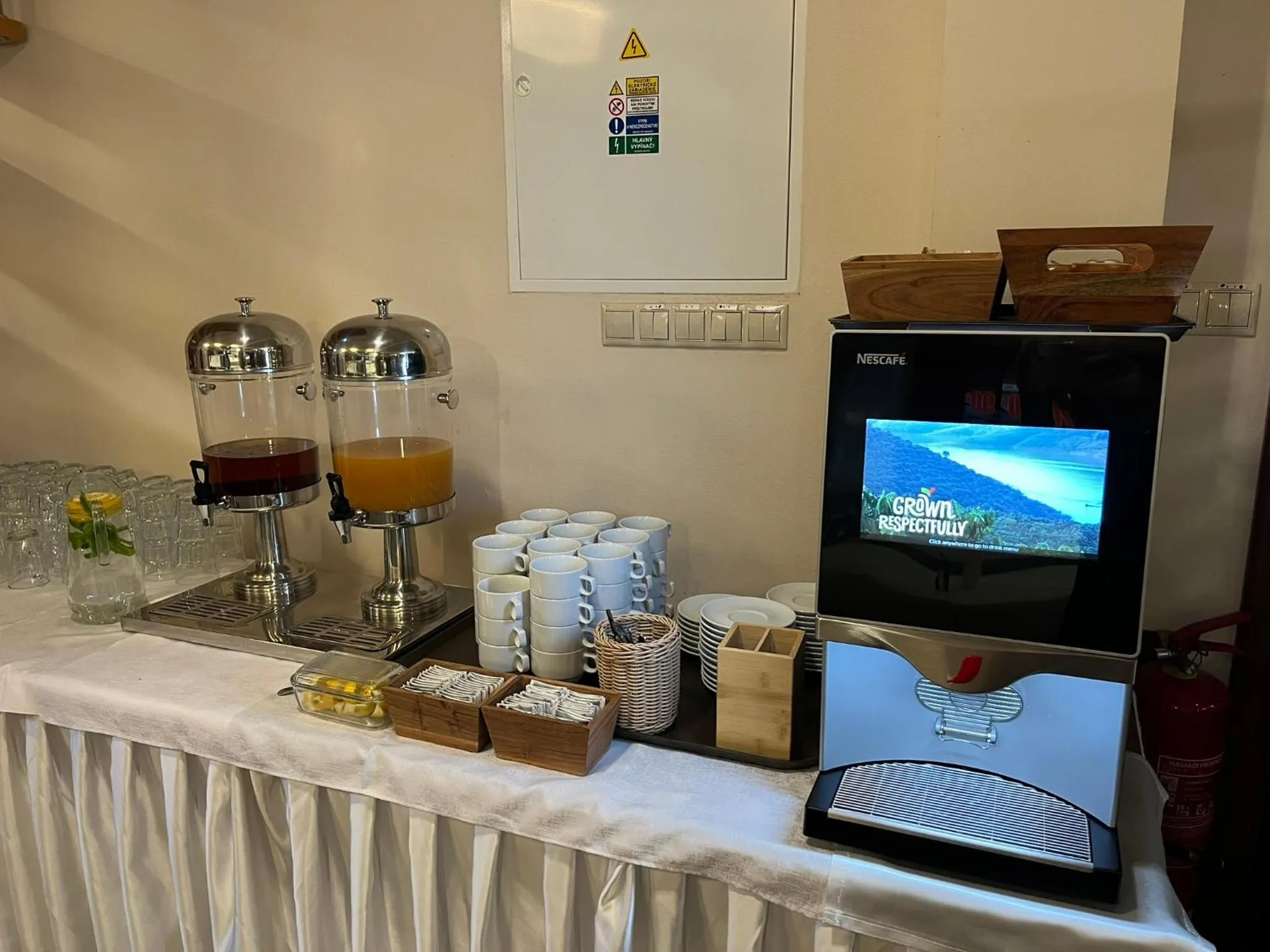 Breakfast in Dom zdravia - KÚPELE PIENINY