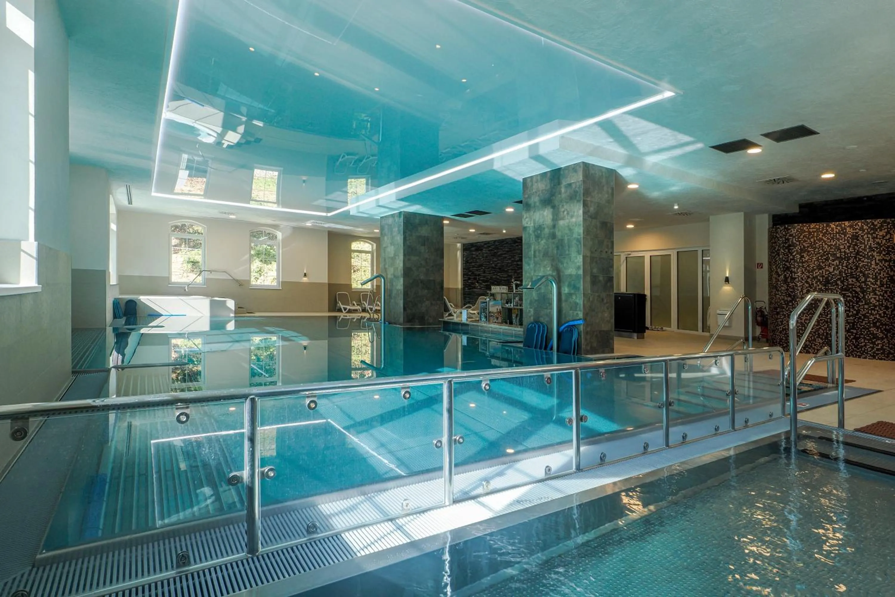 Pool view in Dom zdravia - KÚPELE PIENINY