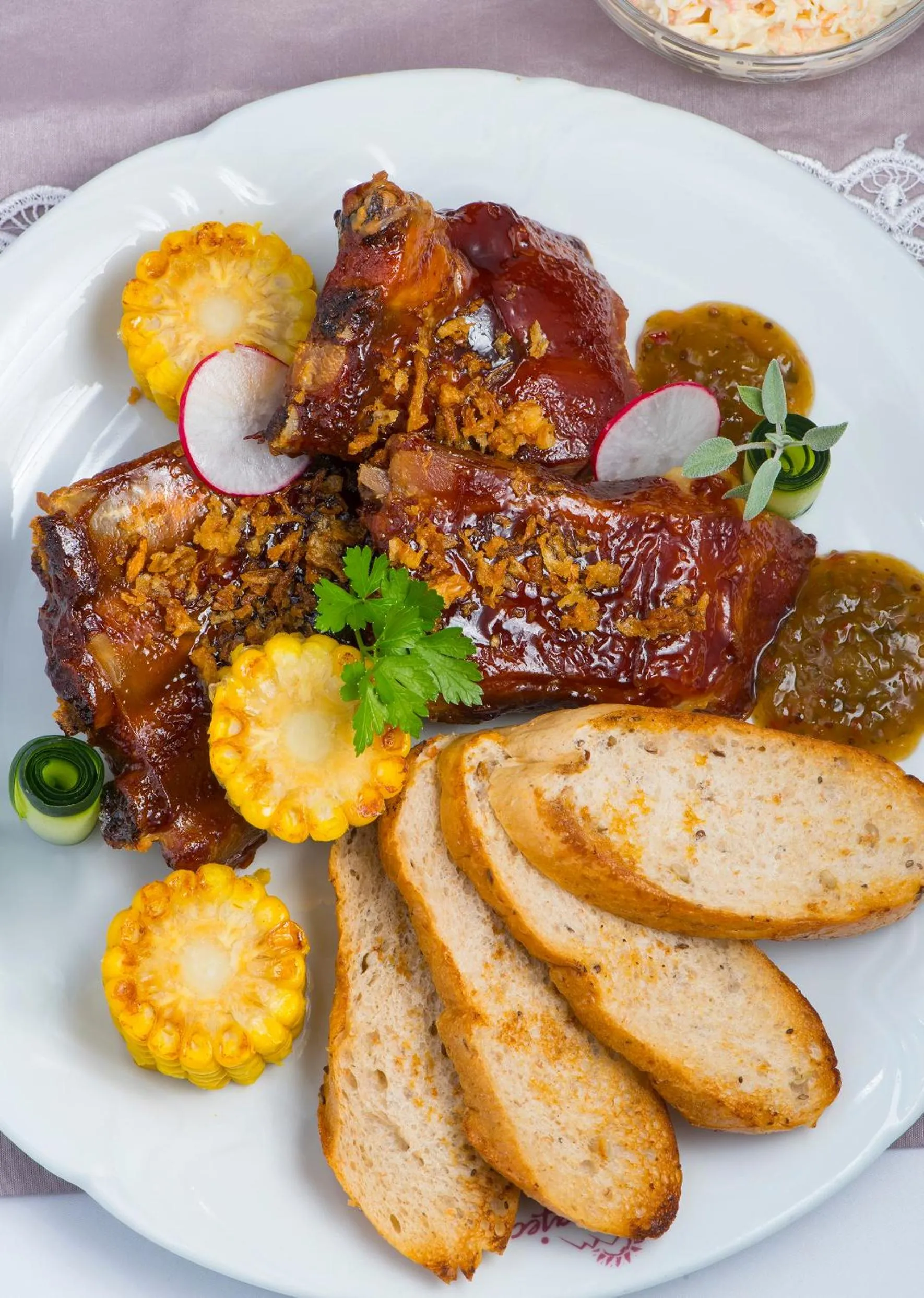 Food close-up in Kúpeľné domčeky - KÚPELE ČERVENÝ KLÁŠTOR Smerdžonka