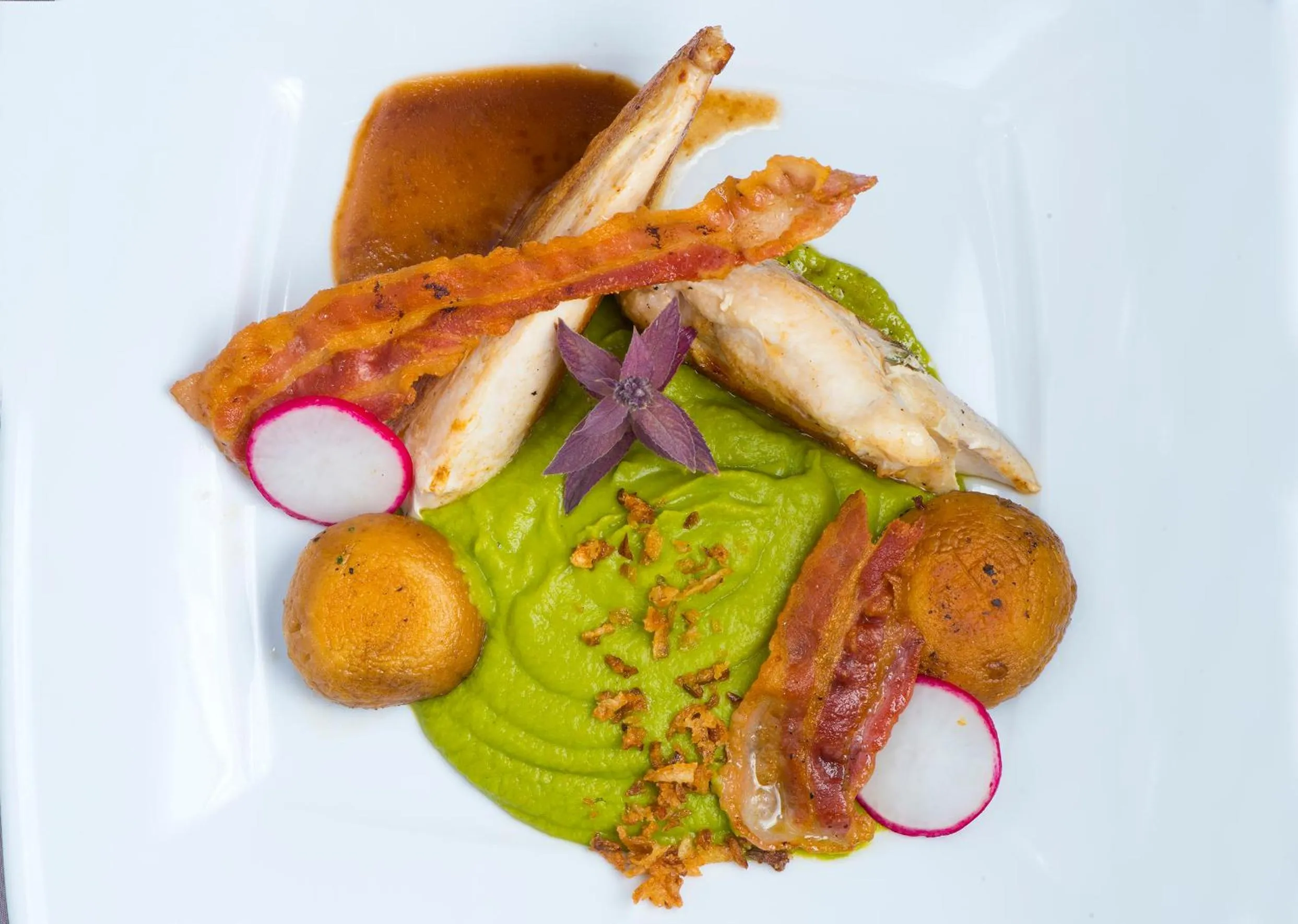 Food close-up in Kúpeľné domčeky - KÚPELE ČERVENÝ KLÁŠTOR Smerdžonka