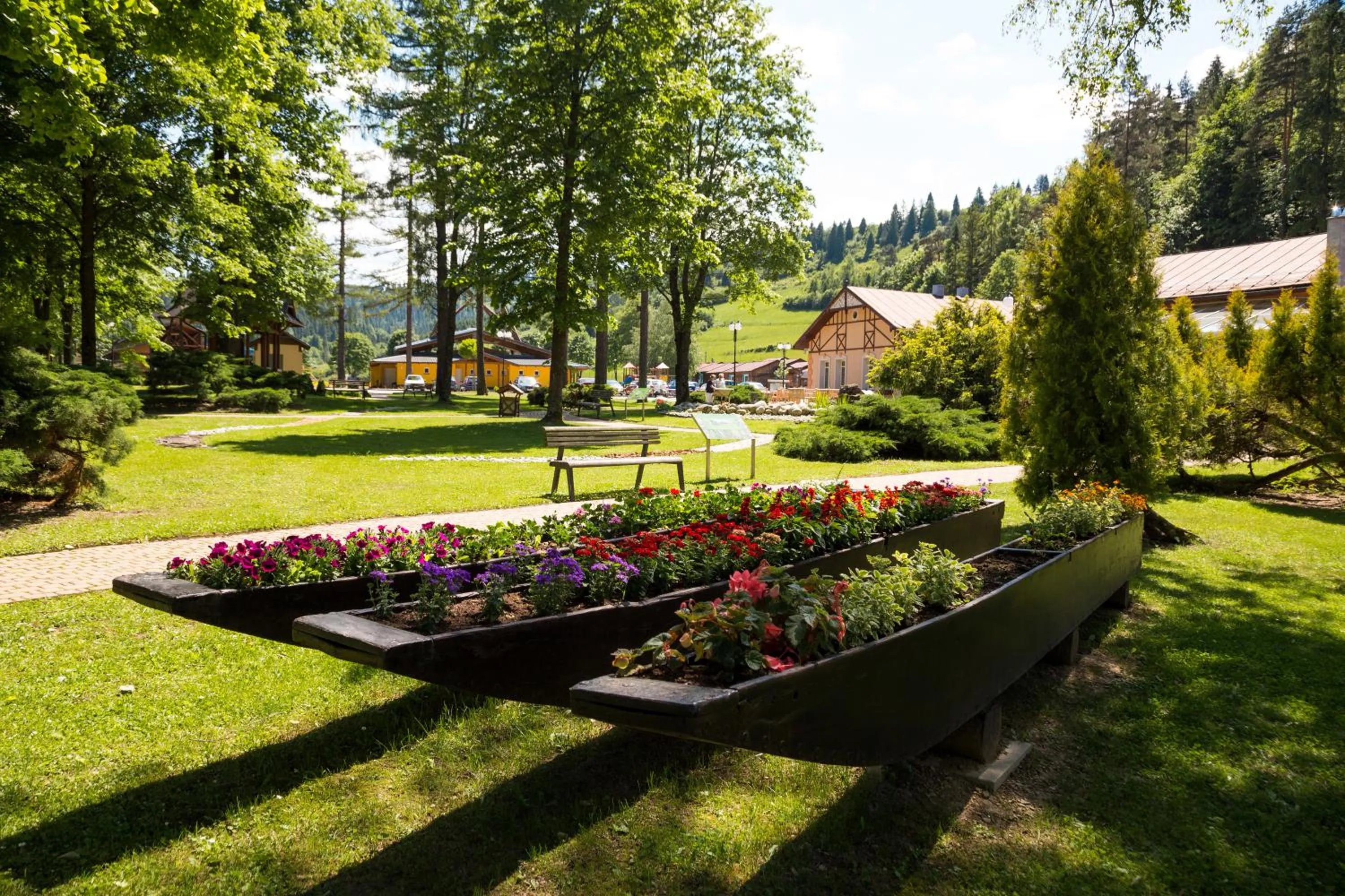 Neighbourhood in Kúpeľné domčeky - KÚPELE ČERVENÝ KLÁŠTOR Smerdžonka