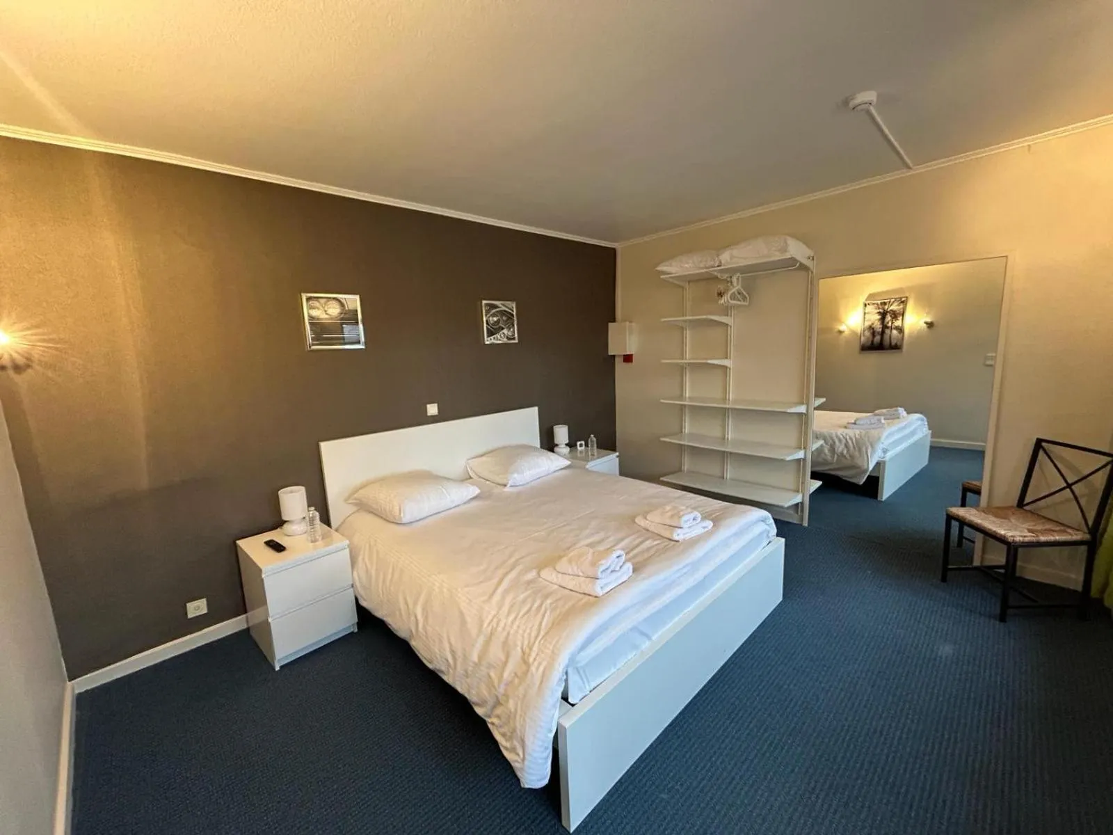 Bed in Hôtel Francorchamps Pitlane Lodge