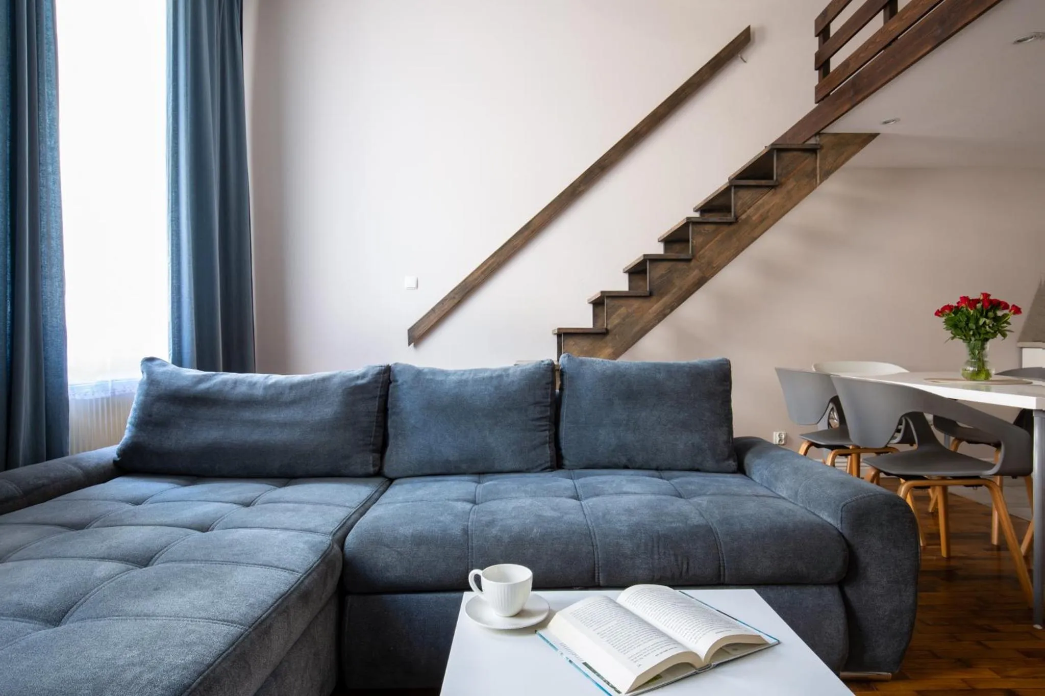 Living room in Fresh Apartments