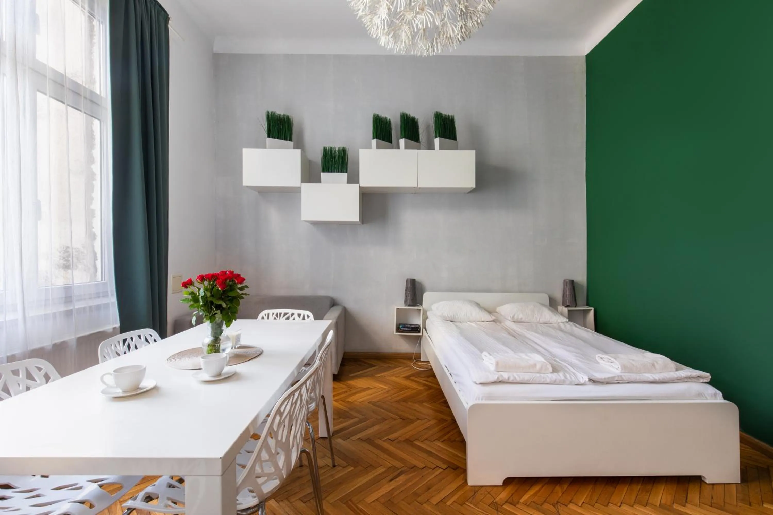 Bed in Fresh Apartments