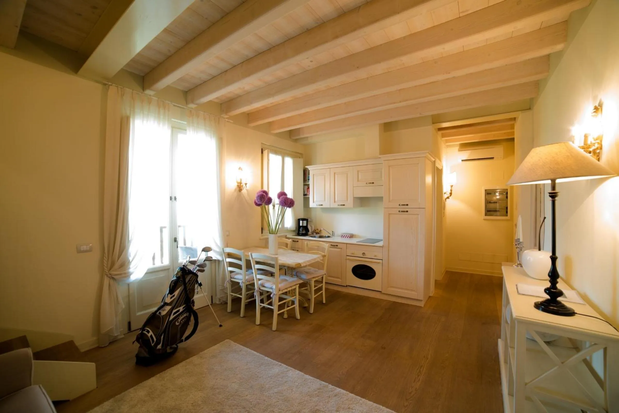 Living room in Garda Residence San Vigilio Golf