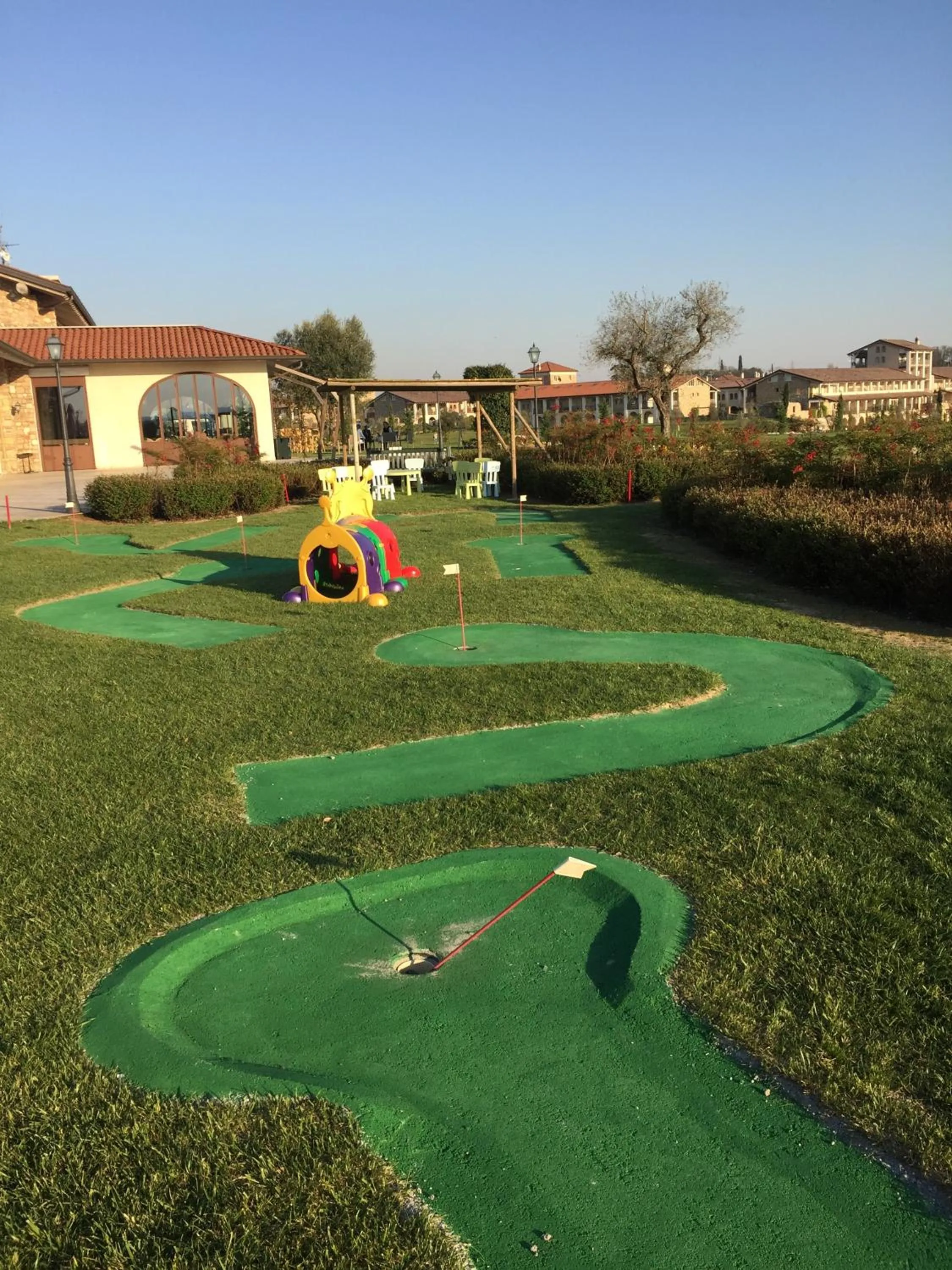 Children play ground in Garda Residence San Vigilio Golf