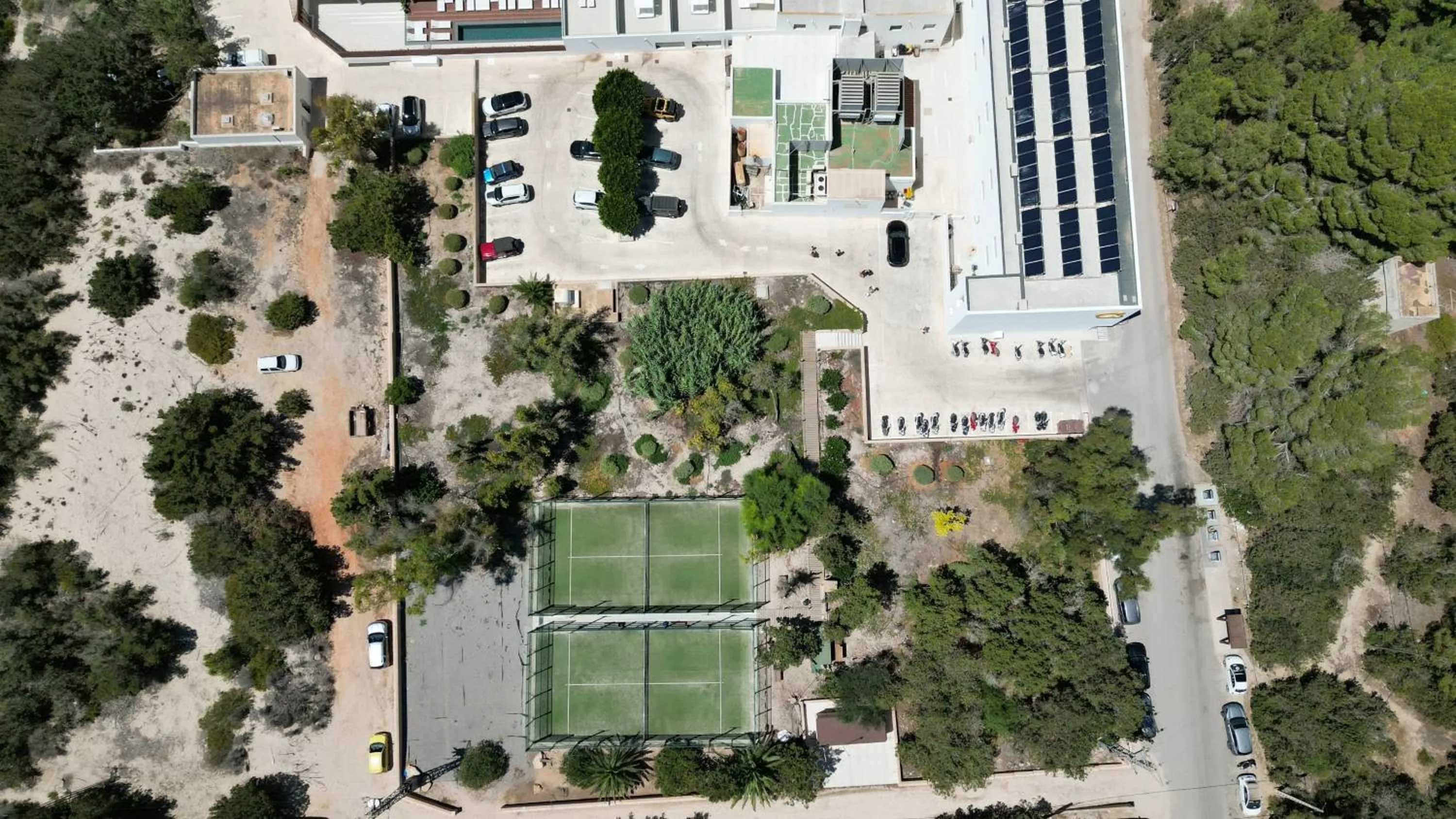 Bird's eye view in Hotel Cala Saona & Spa