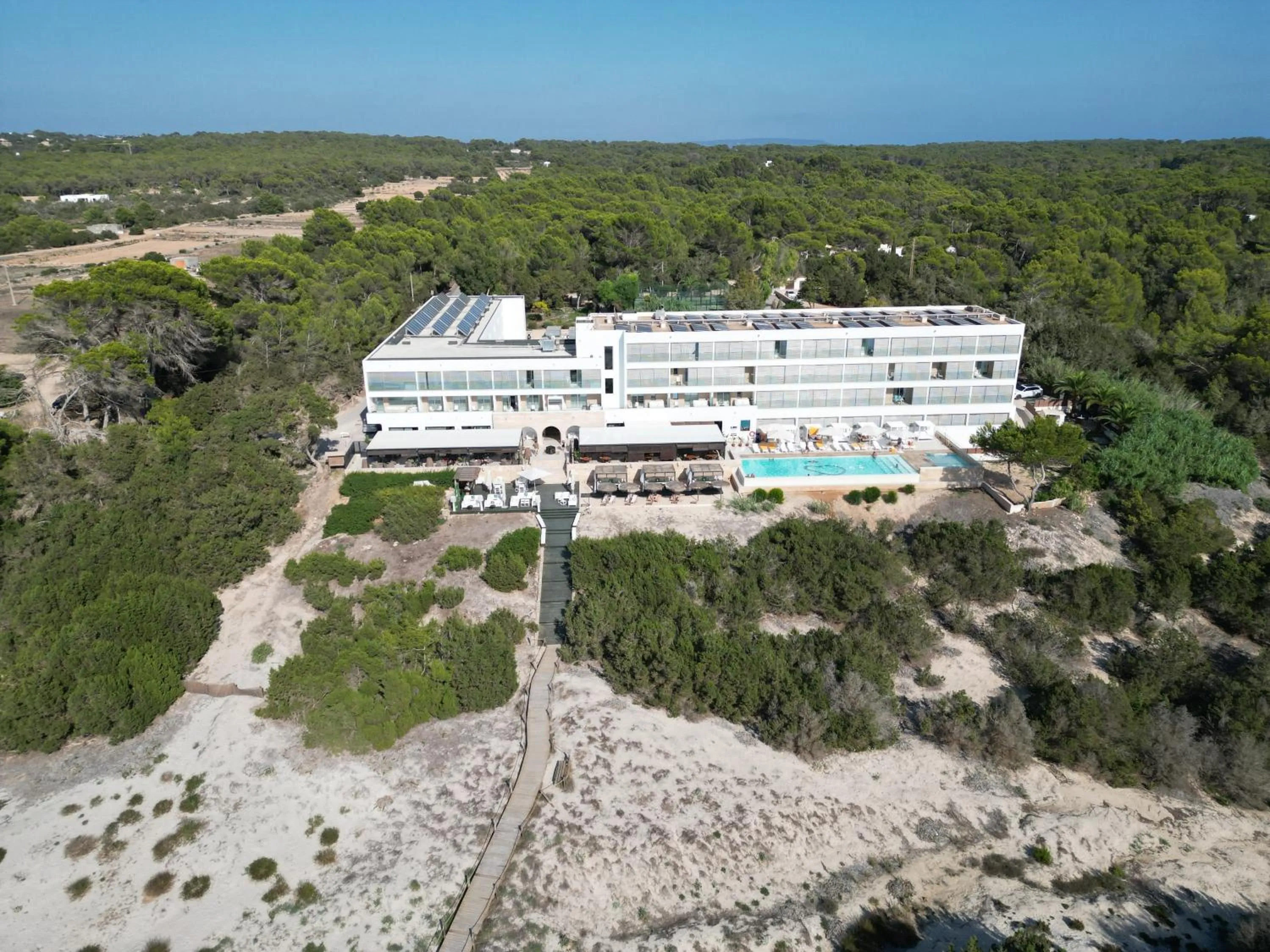 Bird's eye view in Hotel Cala Saona & Spa