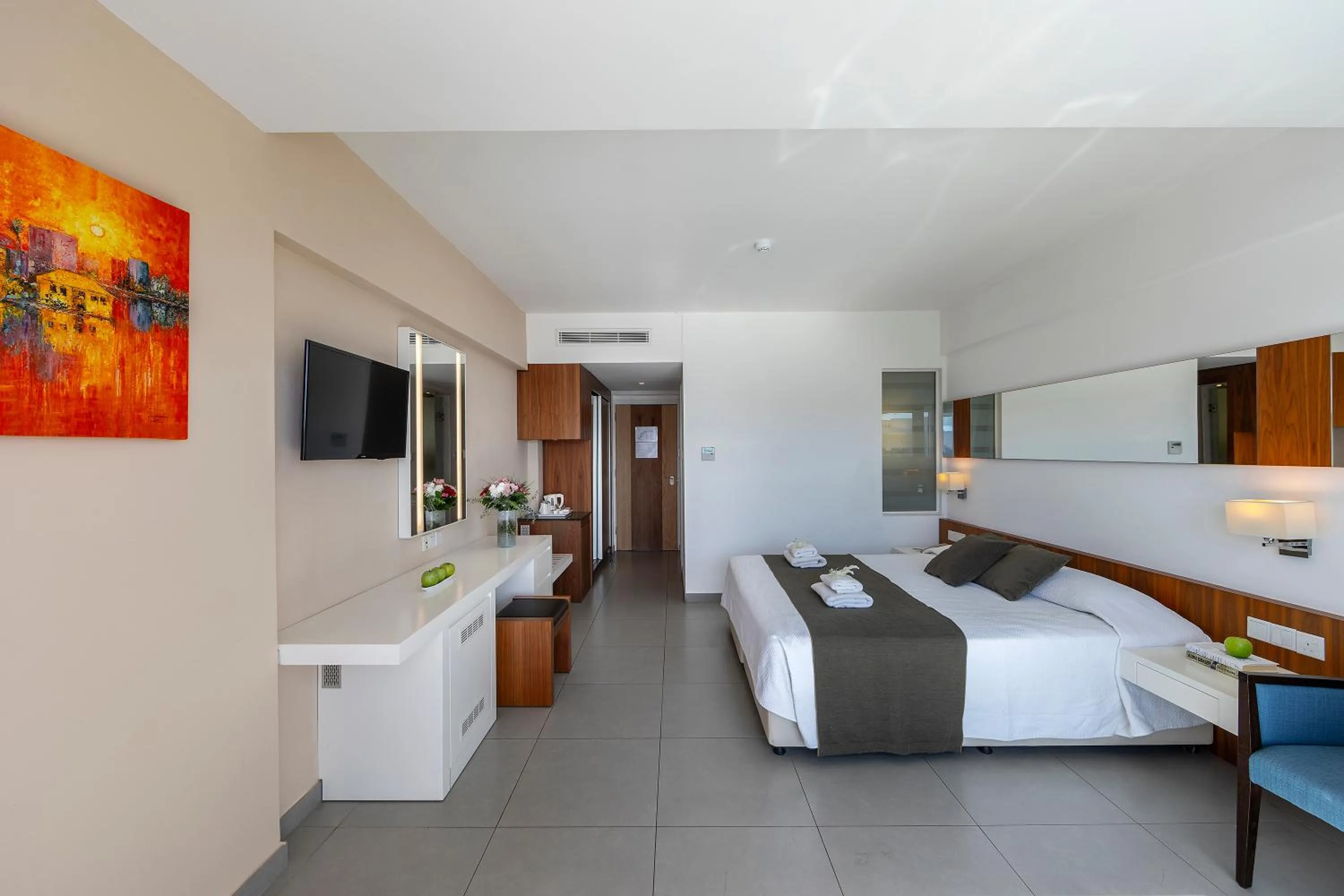 Photo of the whole room, Bed in Melissi Beach Hotel & Spa