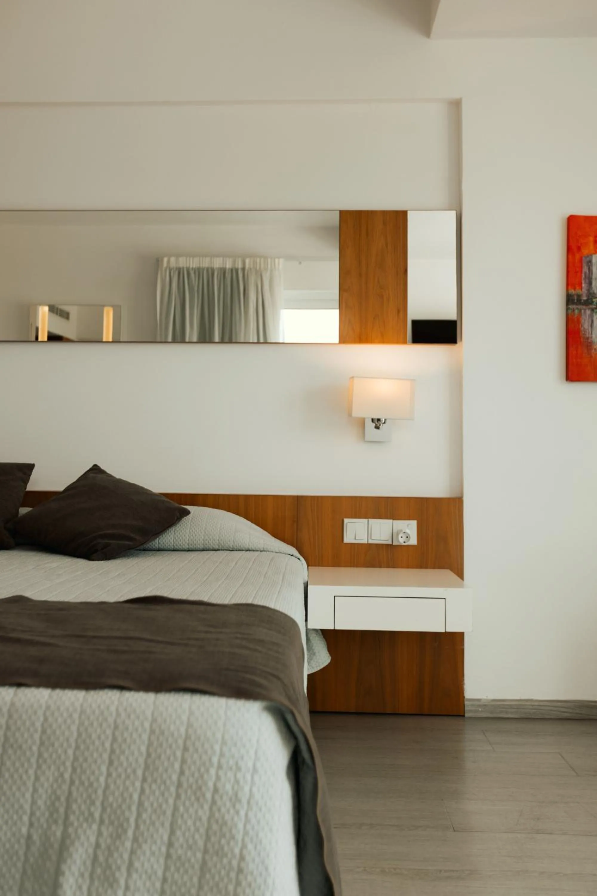 Bed in Melissi Beach Hotel & Spa