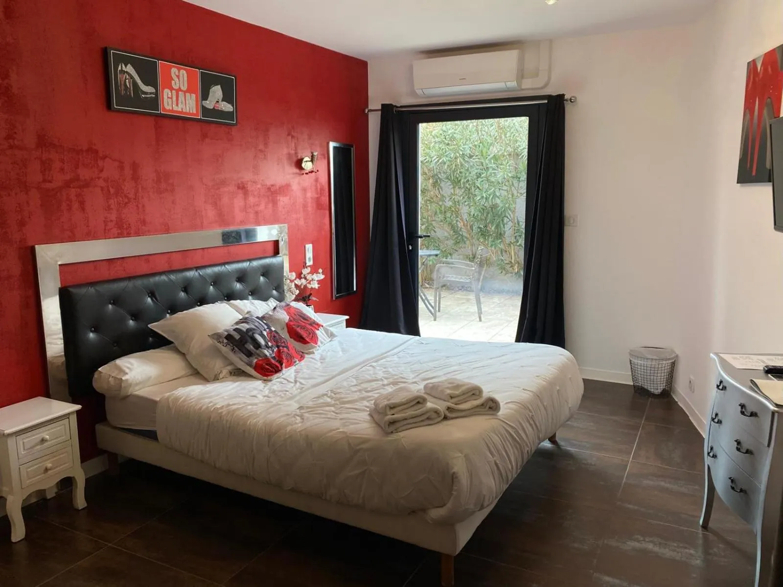 Bed in Auberge les Galets