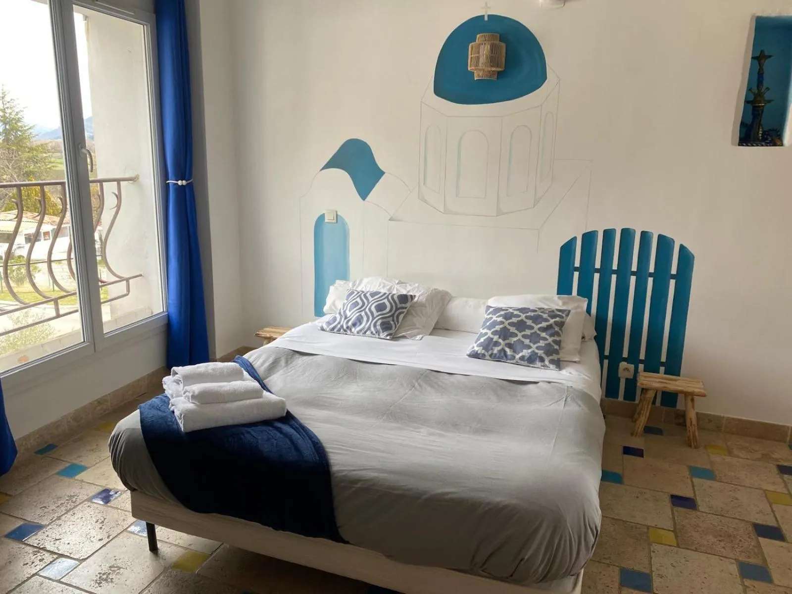 Bed in Auberge les Galets