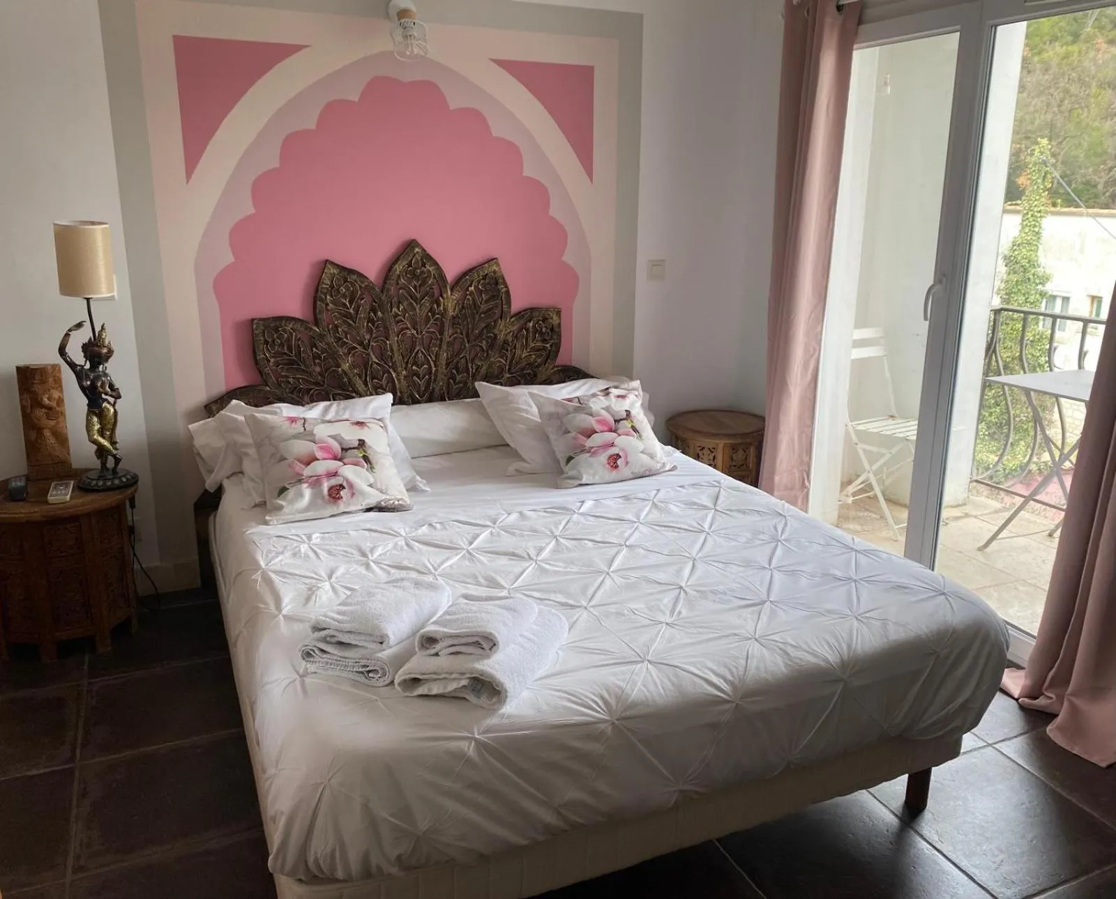 Bed in Auberge les Galets