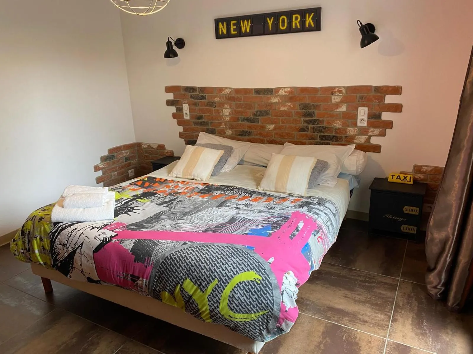 Bed in Auberge les Galets