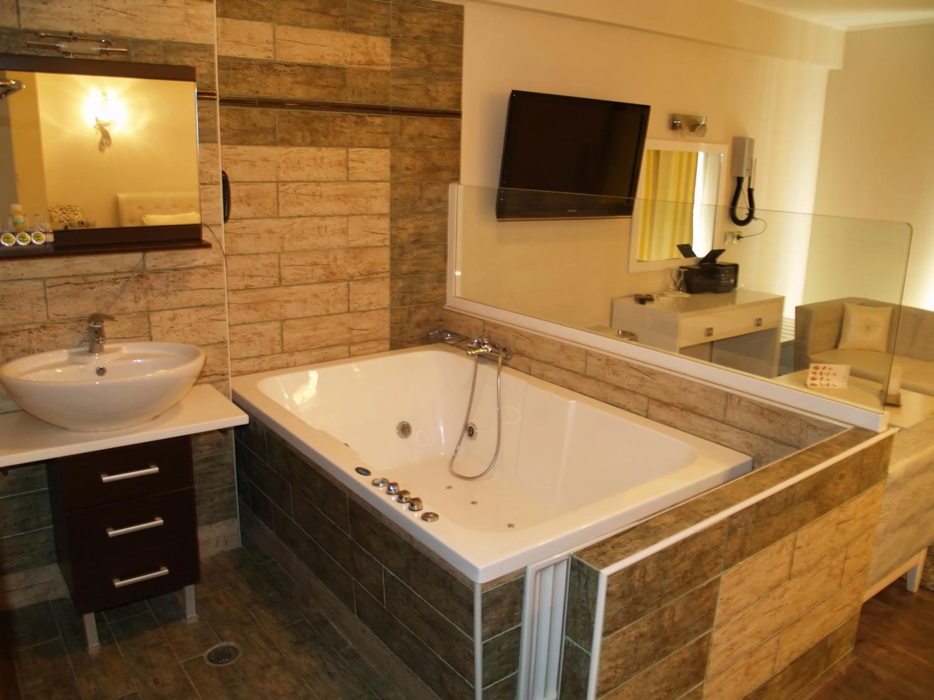 Bathroom in Kornilios Palace