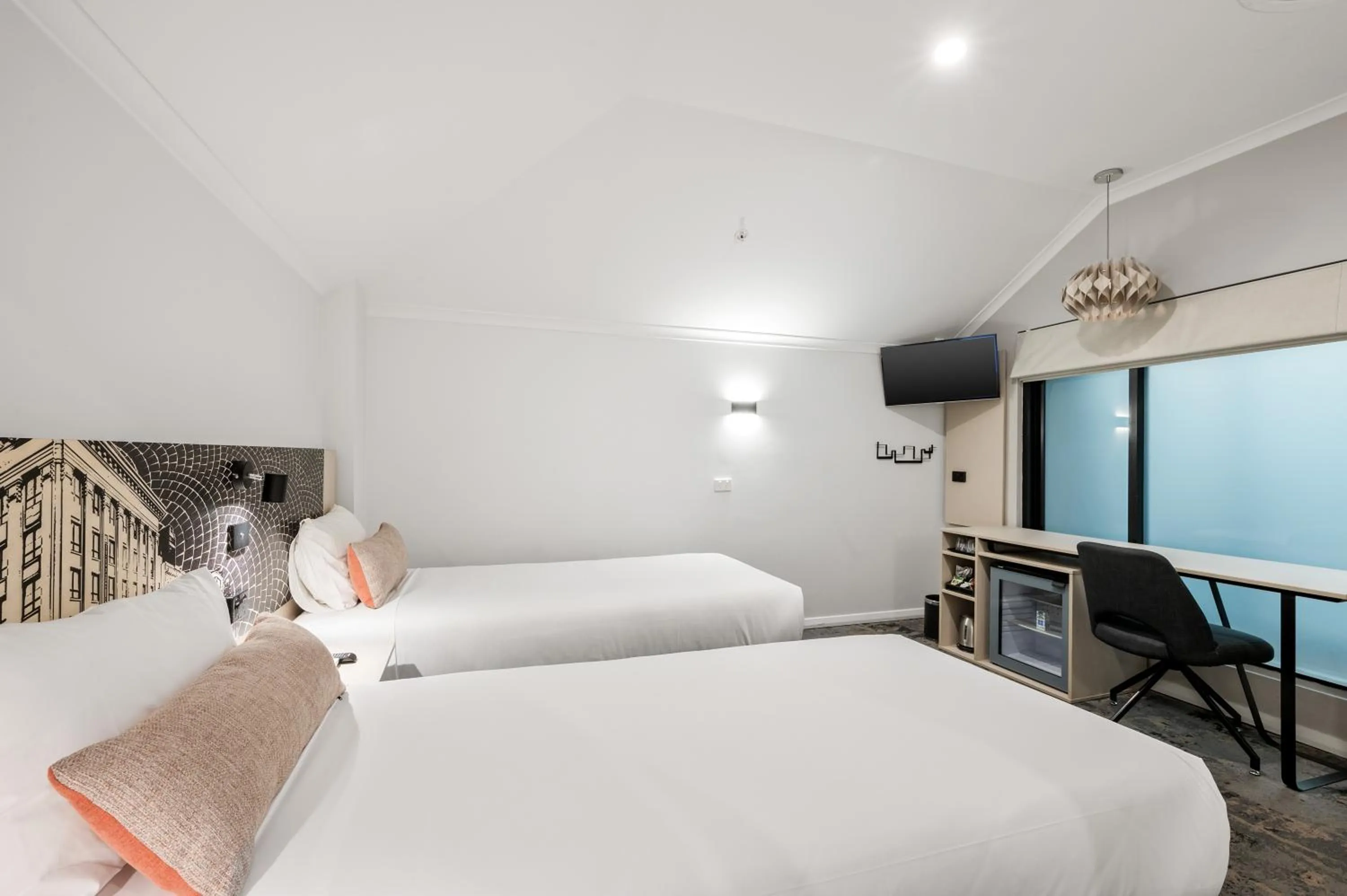 Photo of the whole room, Bed in Batman's Hill on Collins