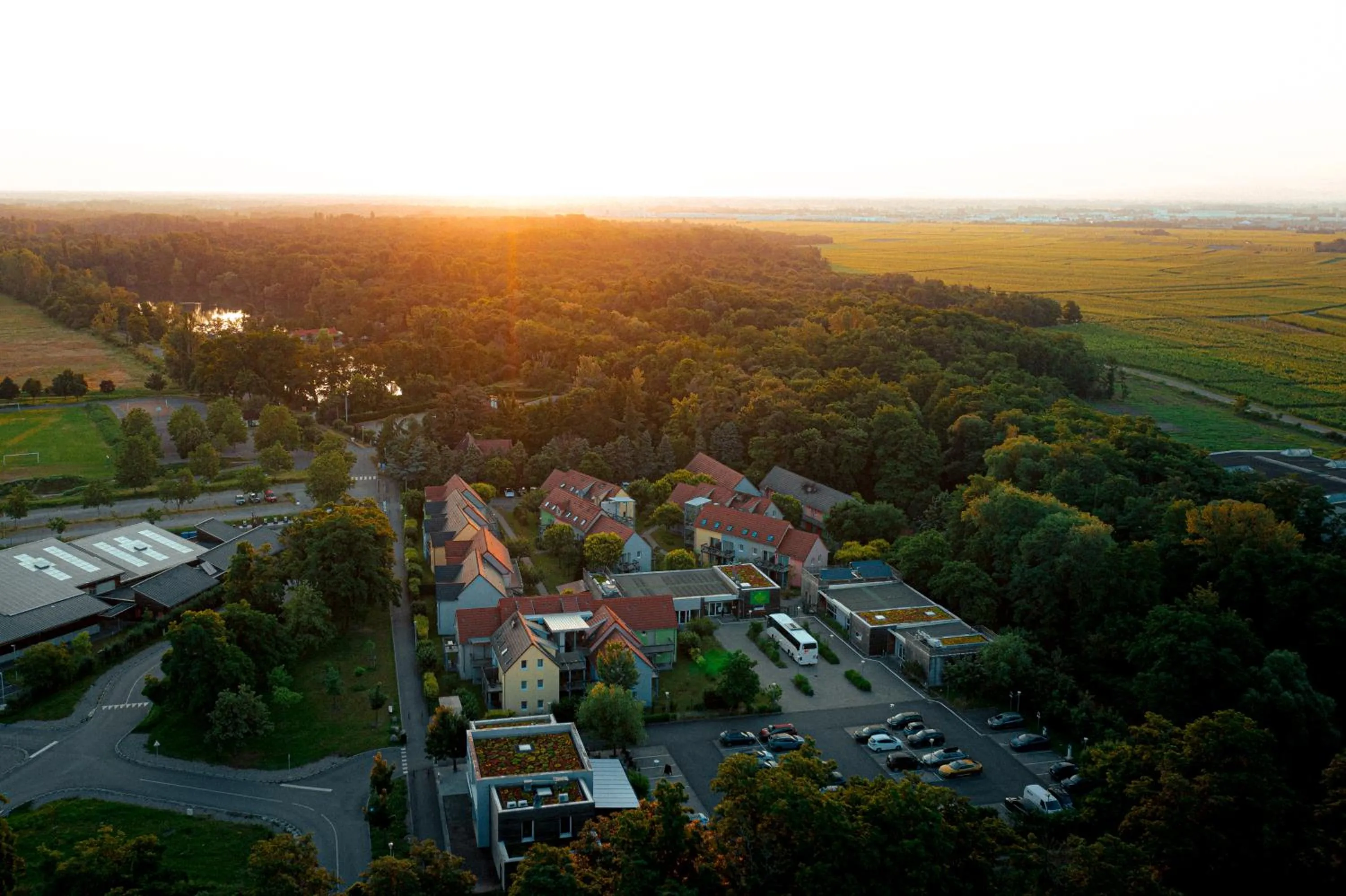 Bird's eye view in Résidence Les Rives de la Fecht - Colmar Ouest