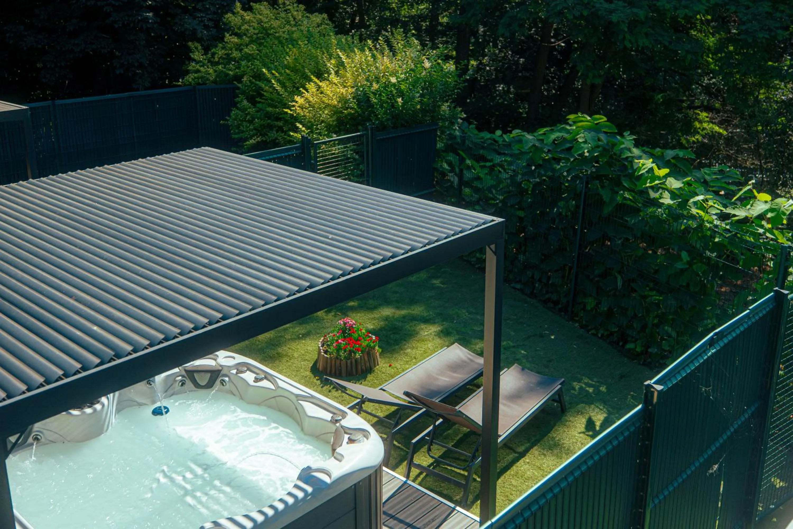 Garden view in Résidence Les Rives de la Fecht - Colmar Ouest