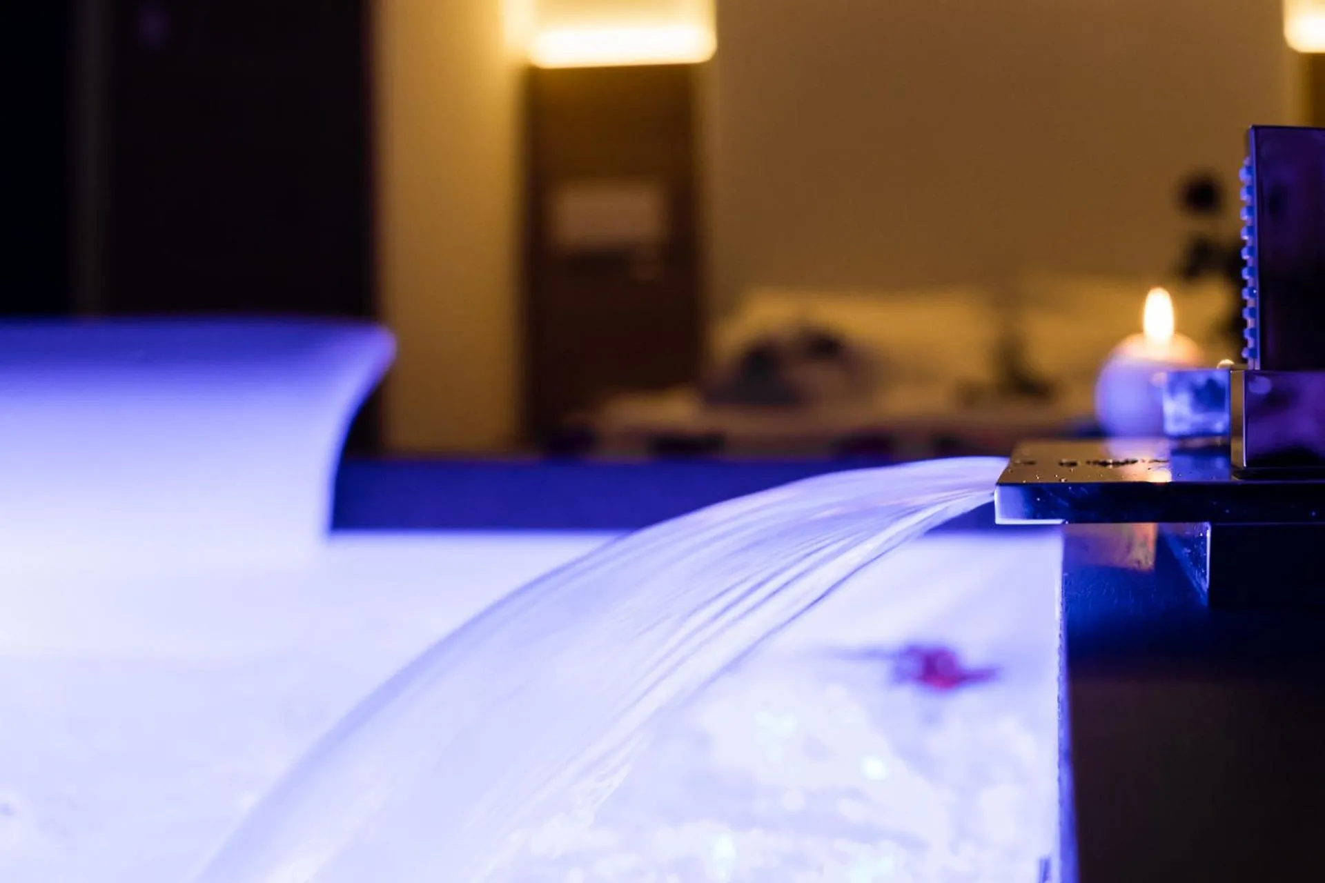 Bed in Hotel Collini