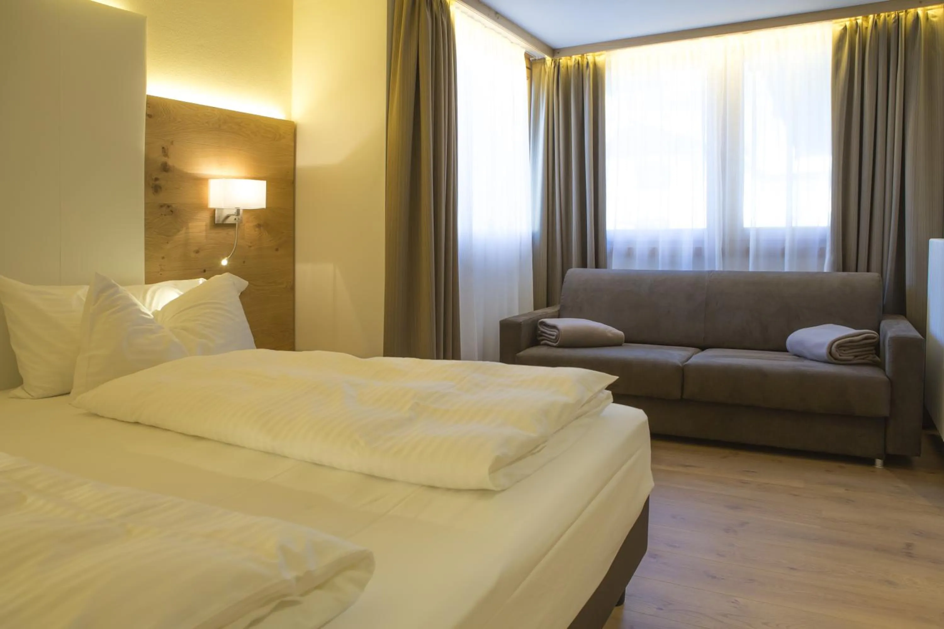 Bed in Hotel Collini