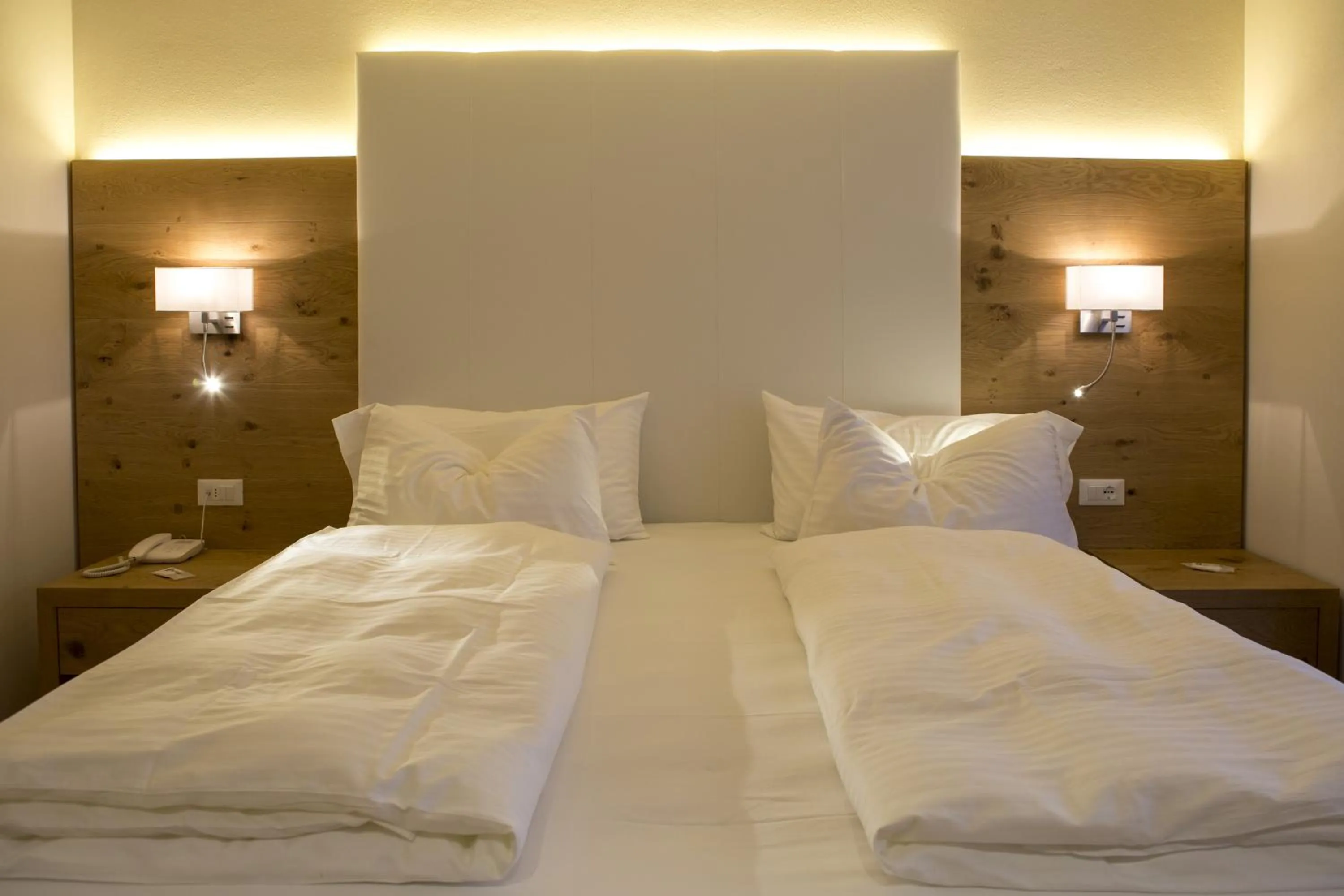 Bed in Hotel Collini