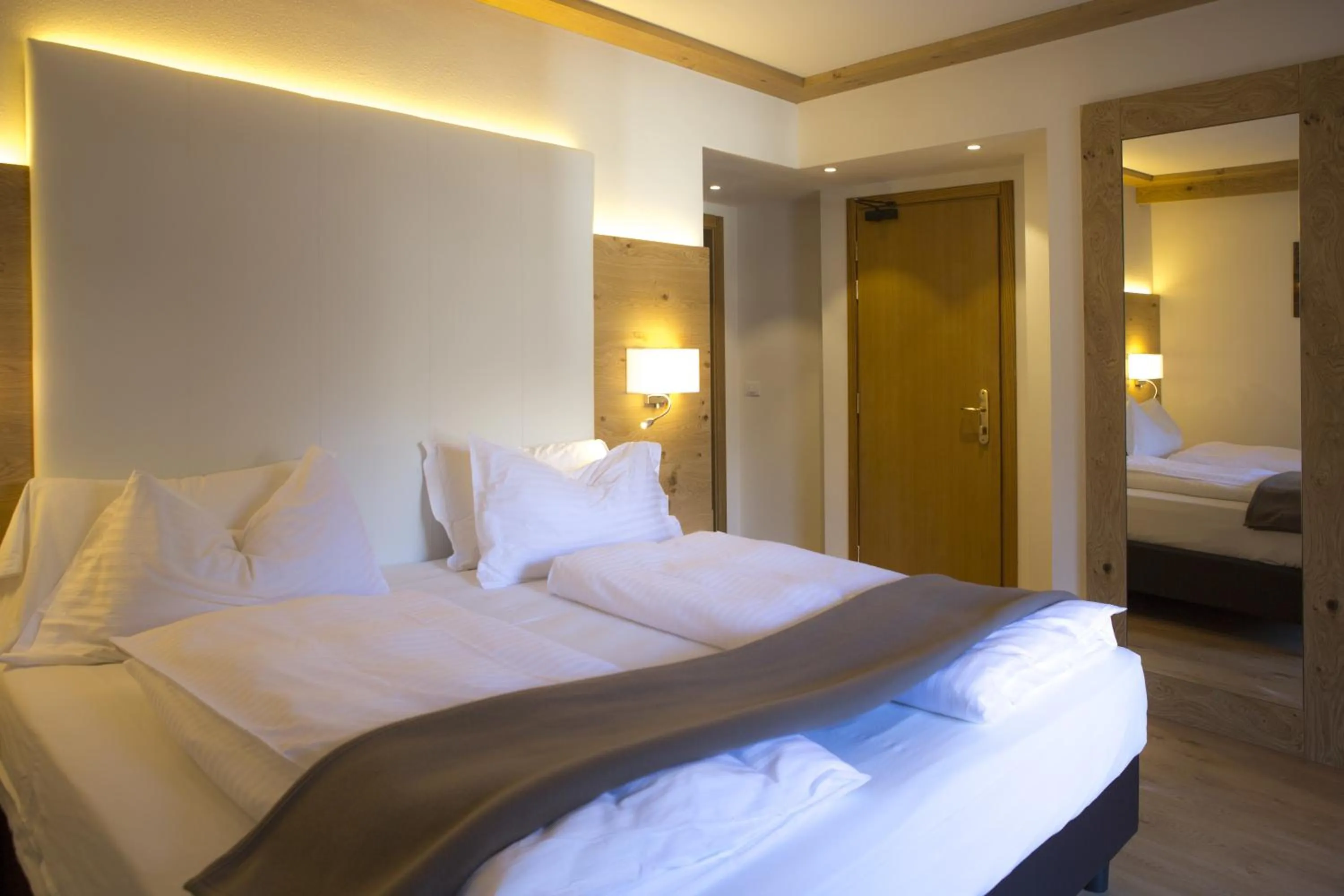 Bed in Hotel Collini