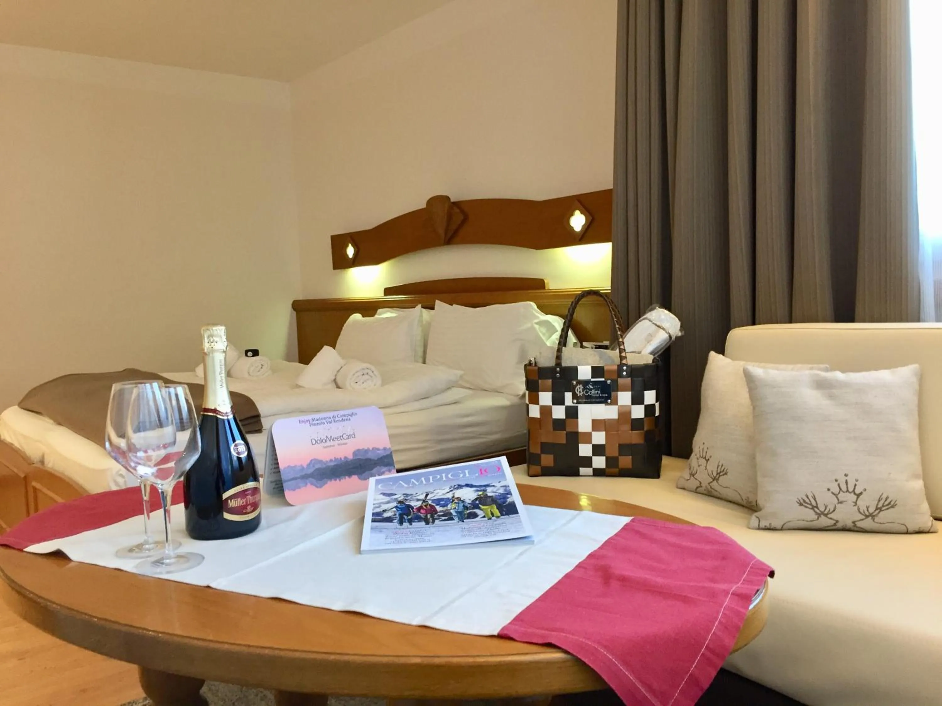 Bed in Hotel Collini