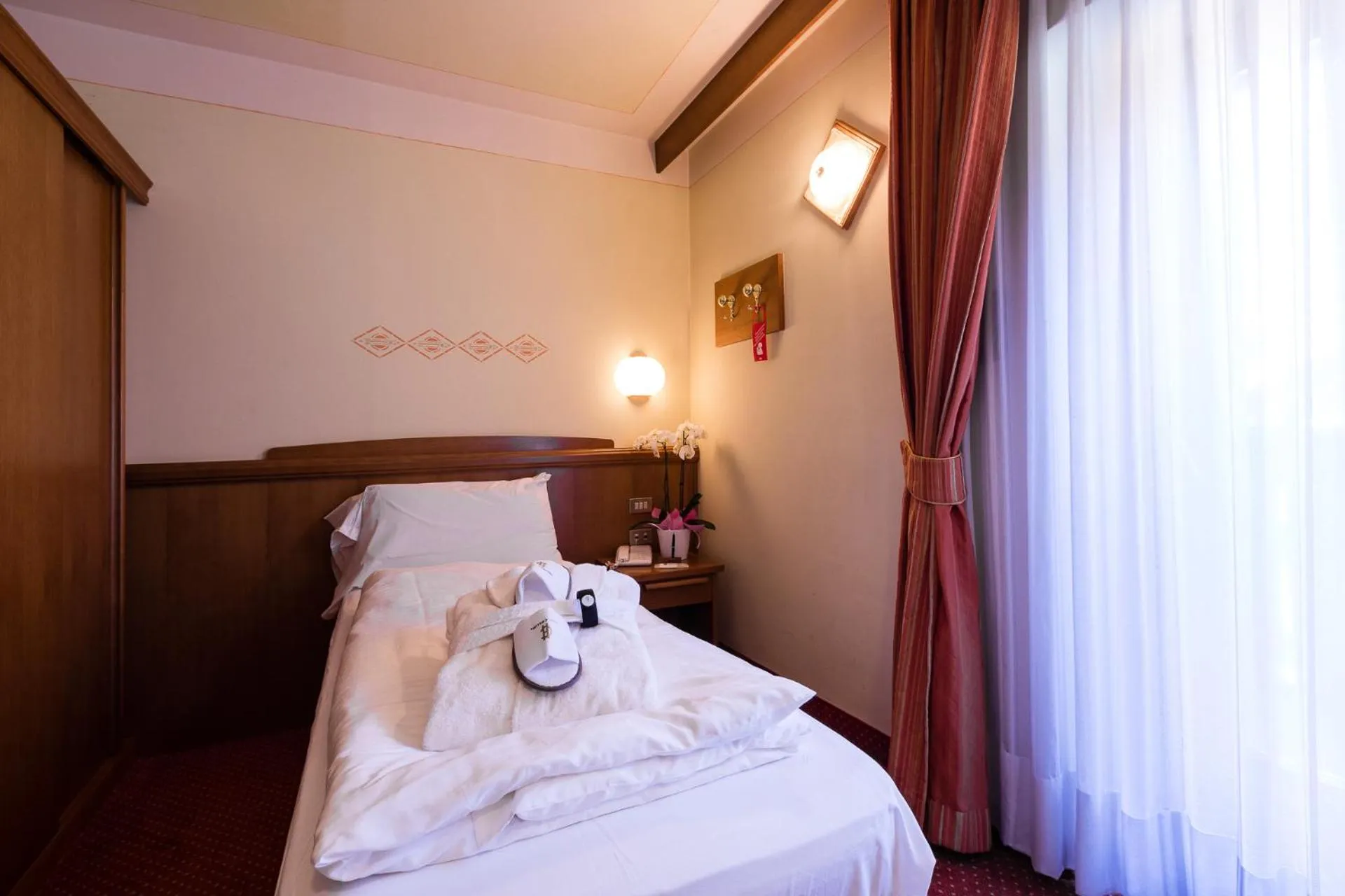 Bed in Hotel Collini