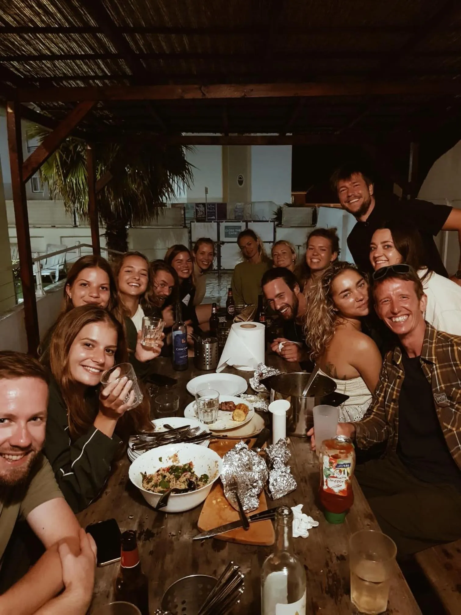 group of guests in Surfer's Den Ericeira