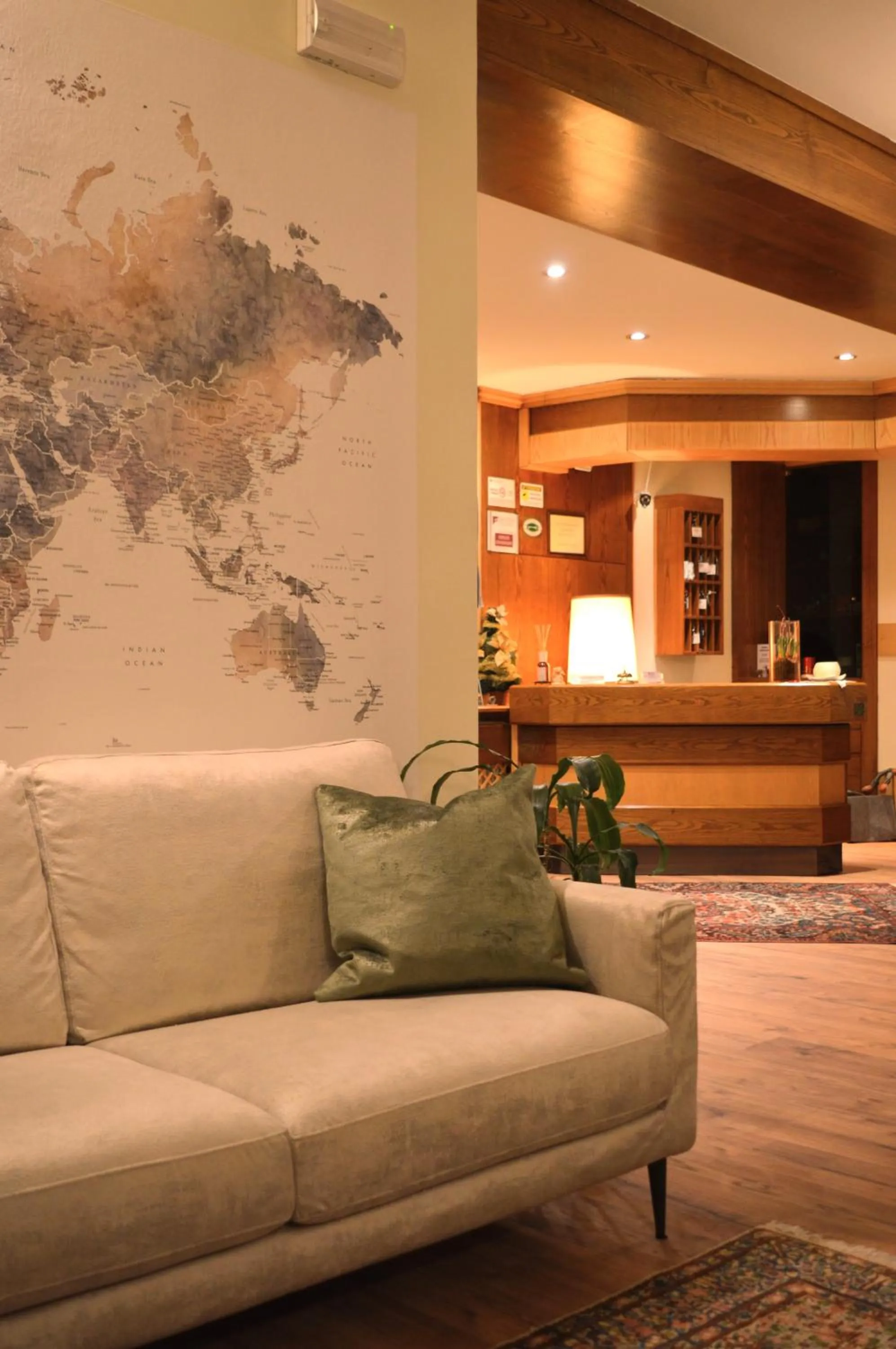 Communal lounge/ TV room in Hotel Wanda