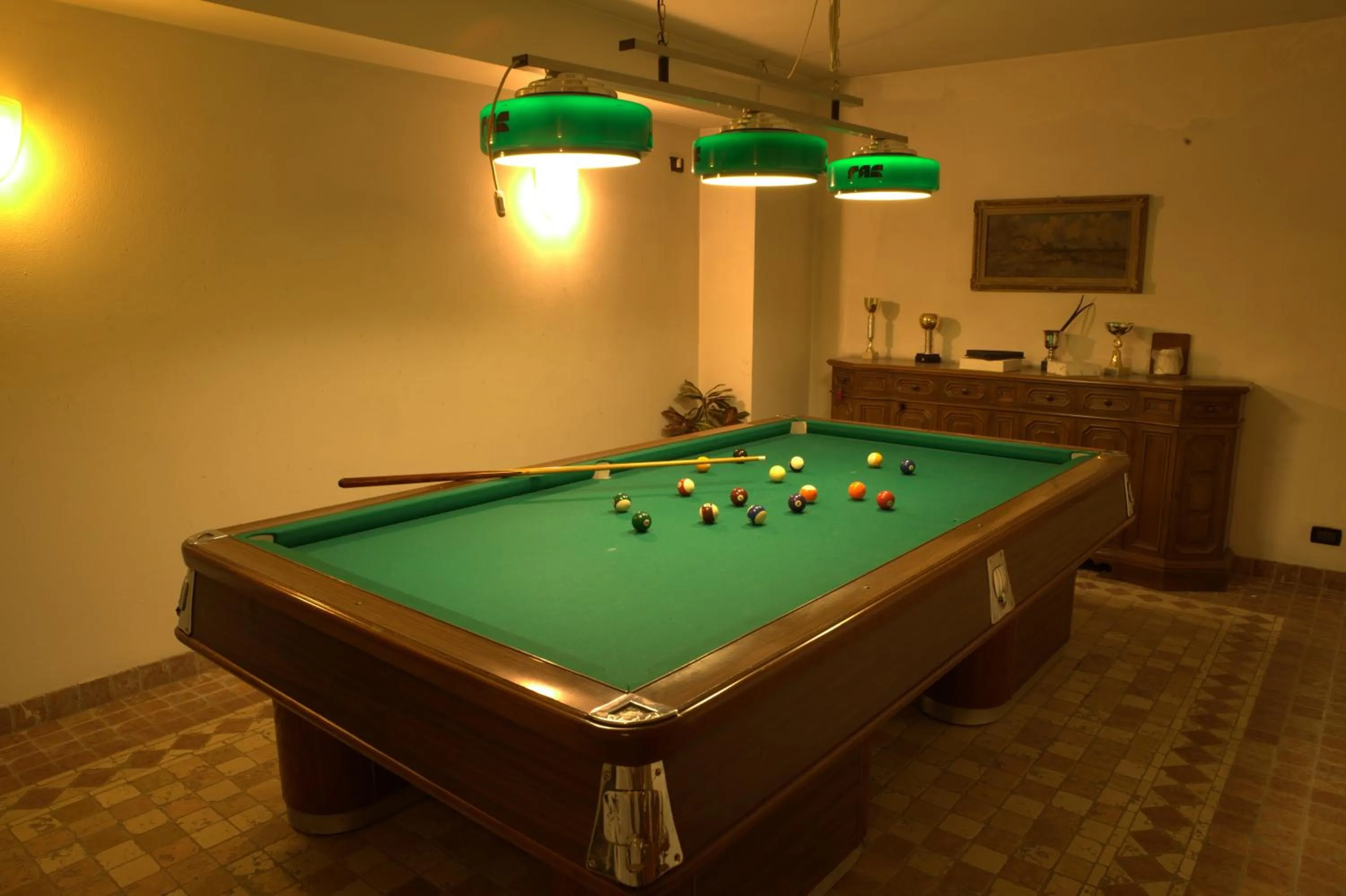 Billiard in Hotel Wanda