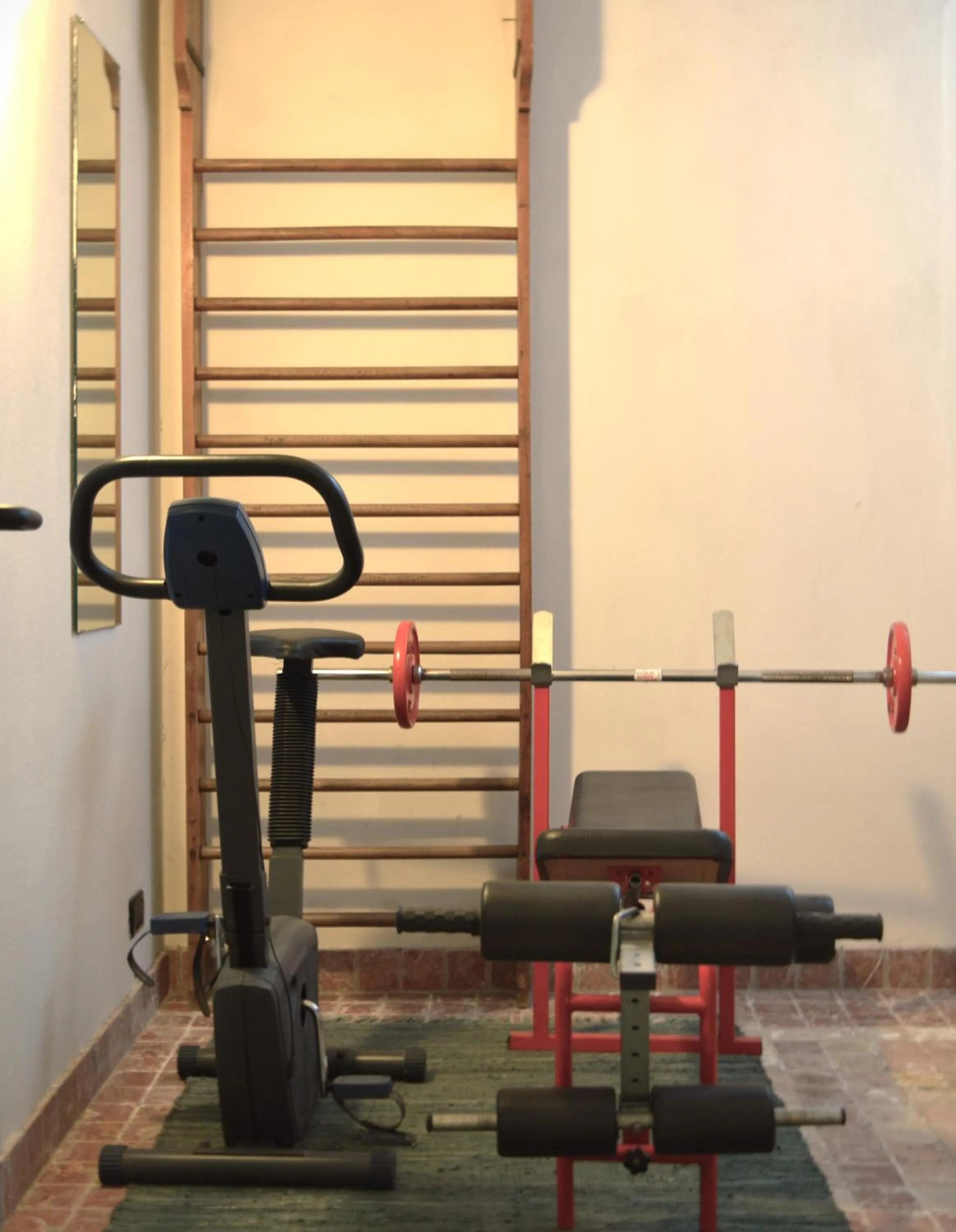 Fitness centre/facilities in Hotel Wanda