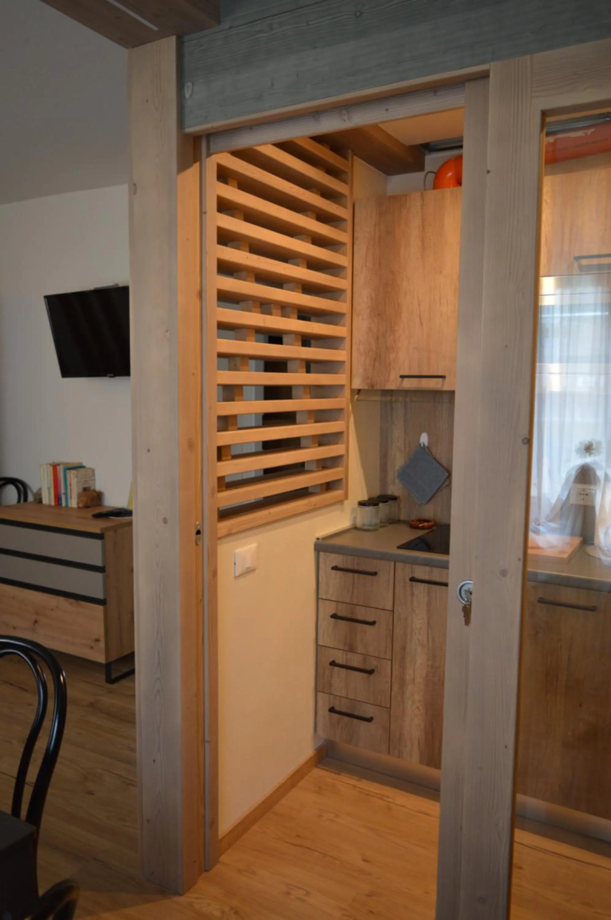 Kitchen or kitchenette in Hotel Wanda