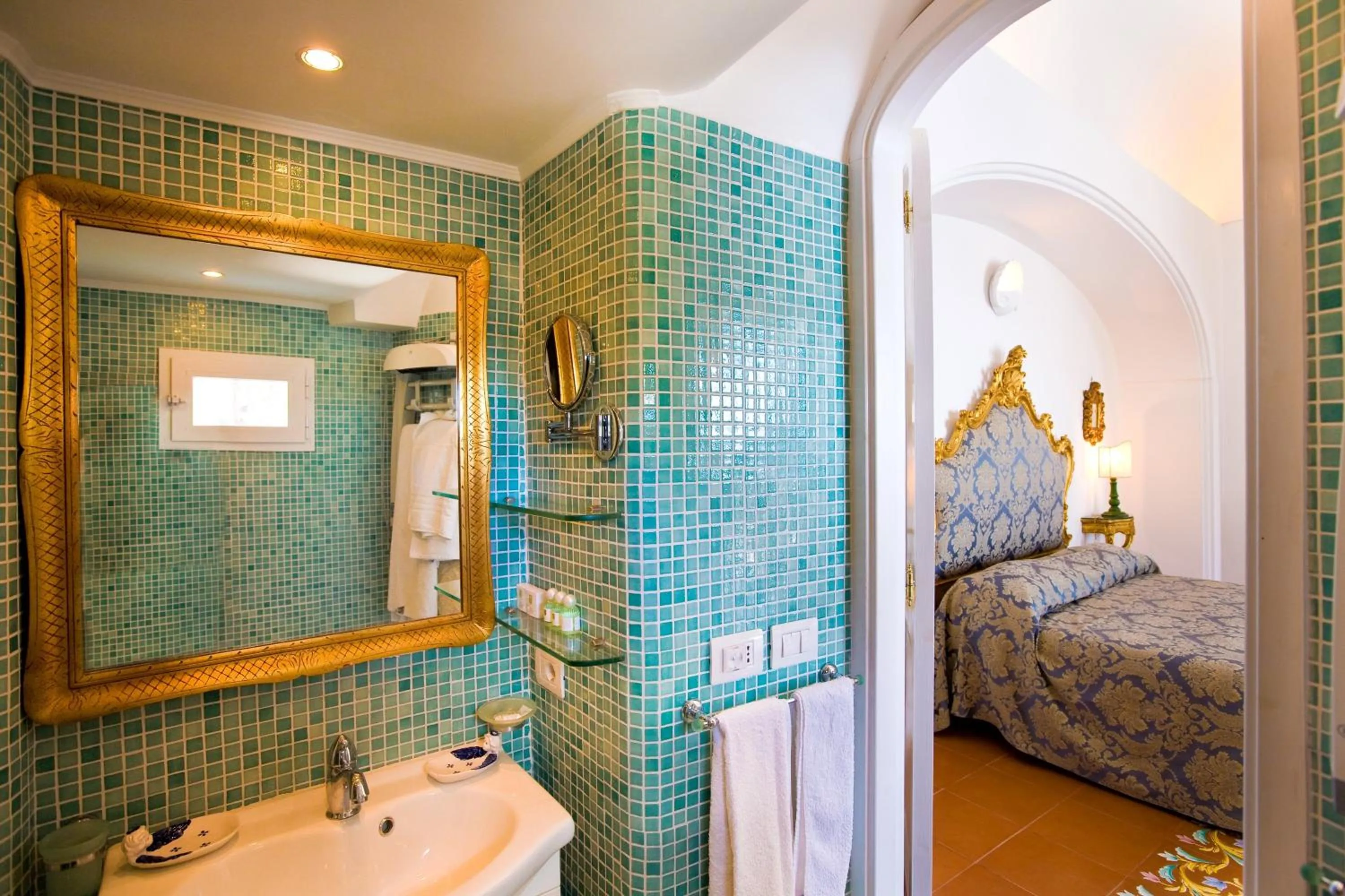 Bed in Villa Fiorentino