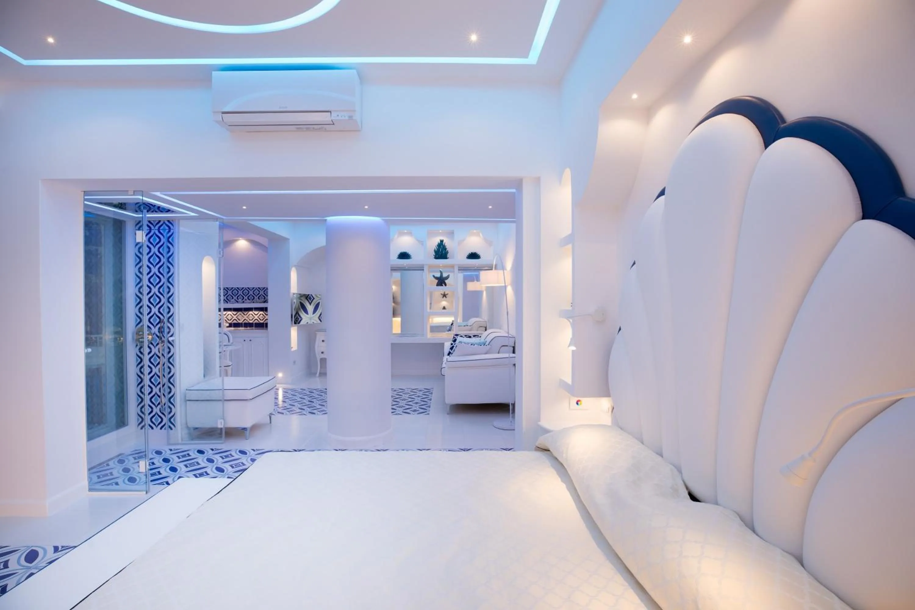 Bed in Villa Fiorentino