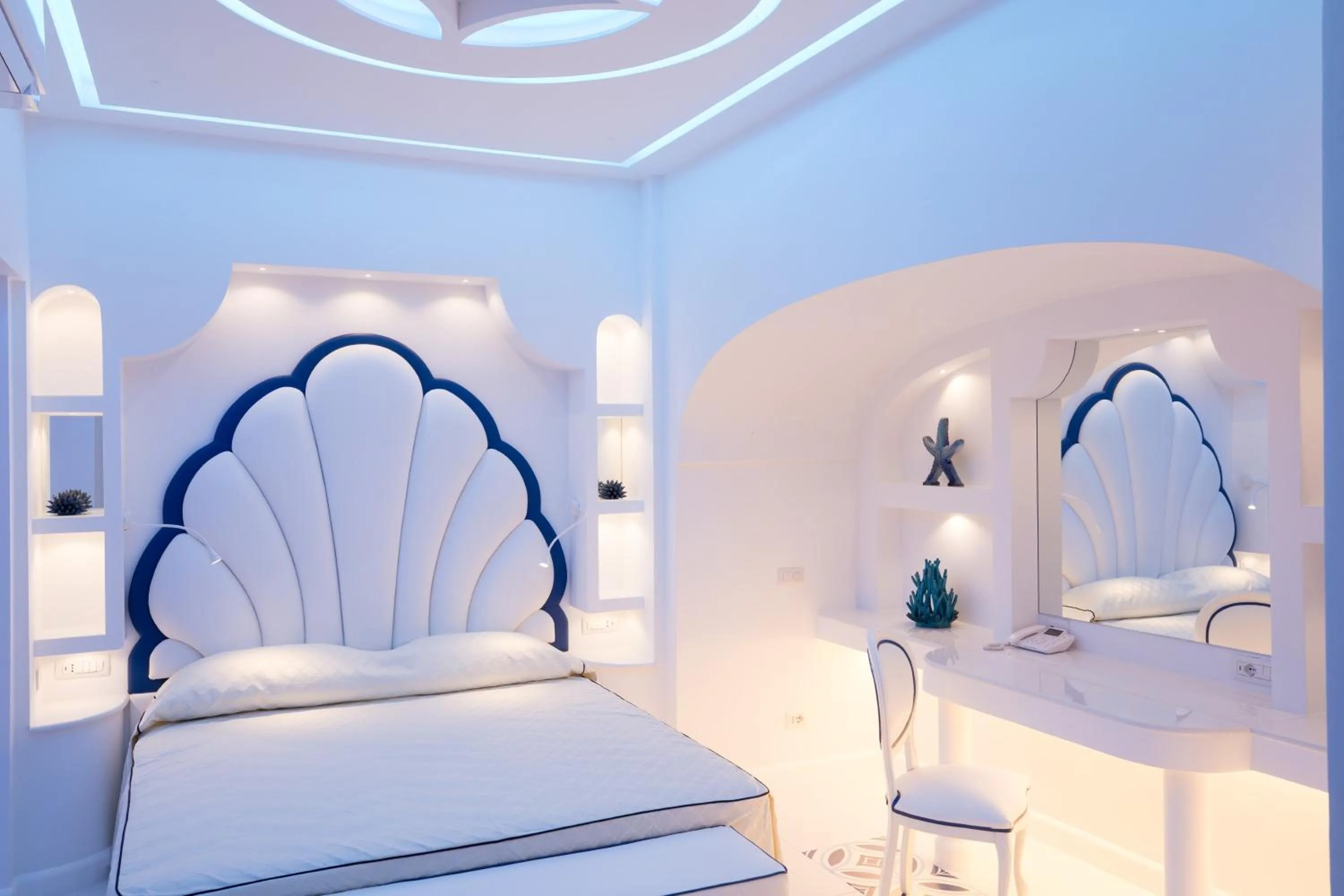 Bed in Villa Fiorentino