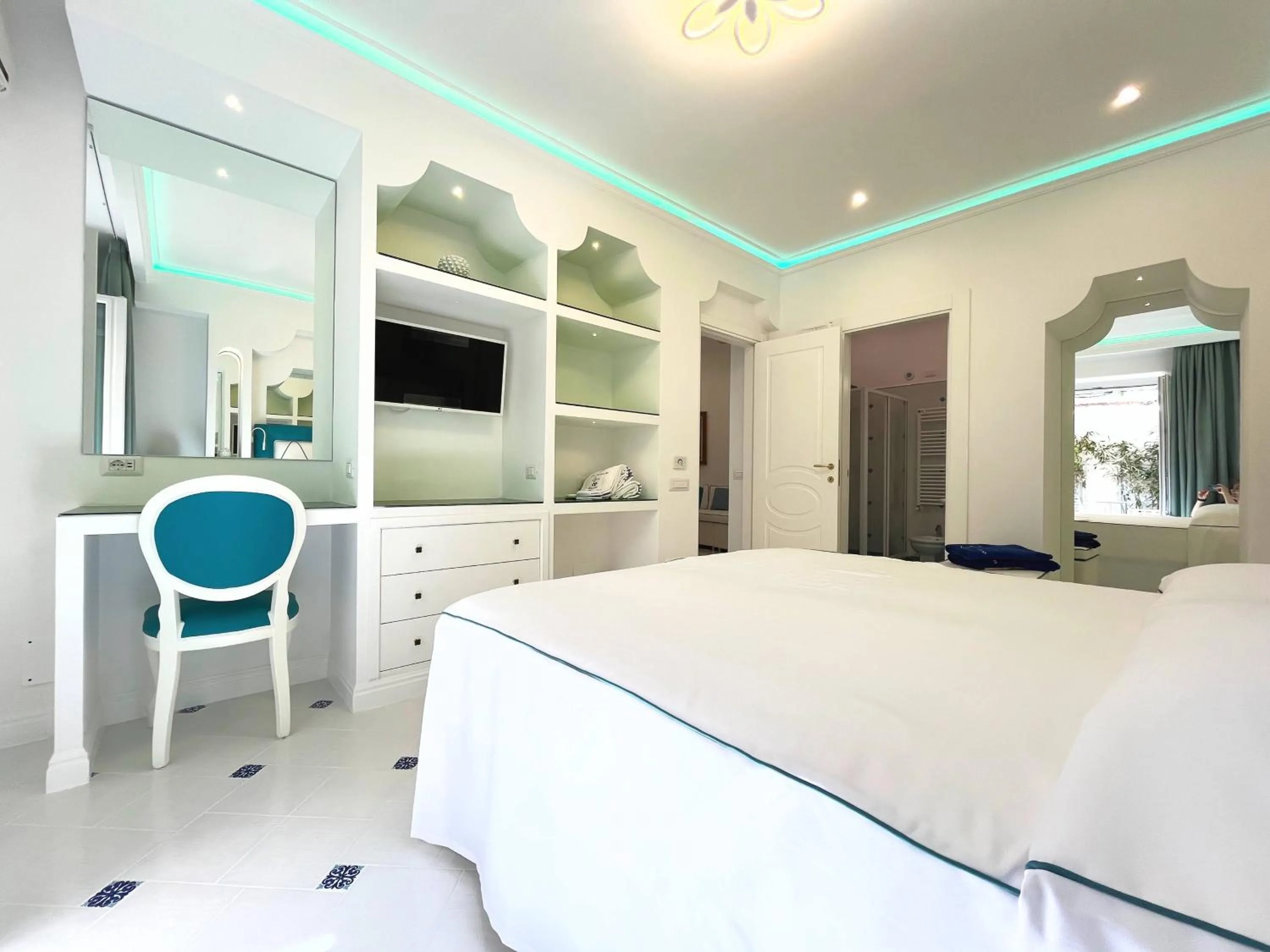 Bed in Villa Fiorentino