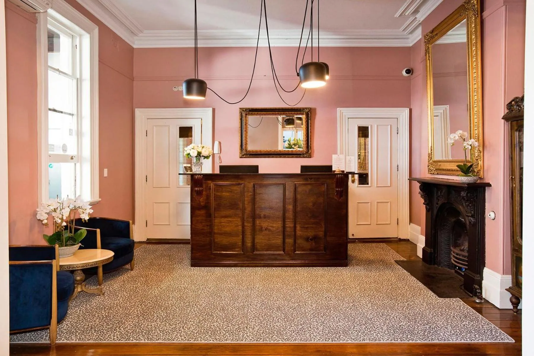 Lobby or reception in The Hughenden Boutique Hotel