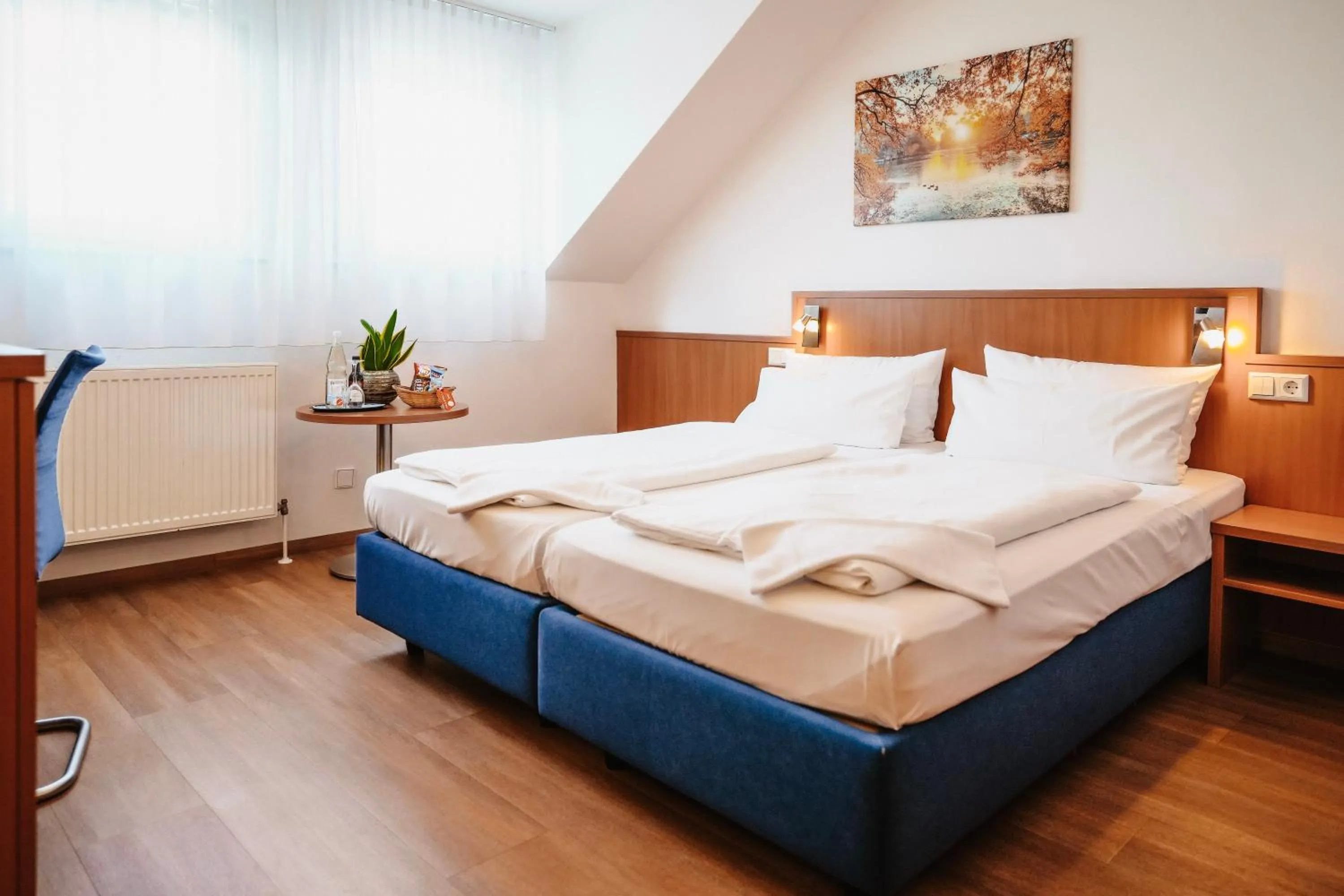 Photo of the whole room, Bed in Hotel & Restaurant Goldener Pflug